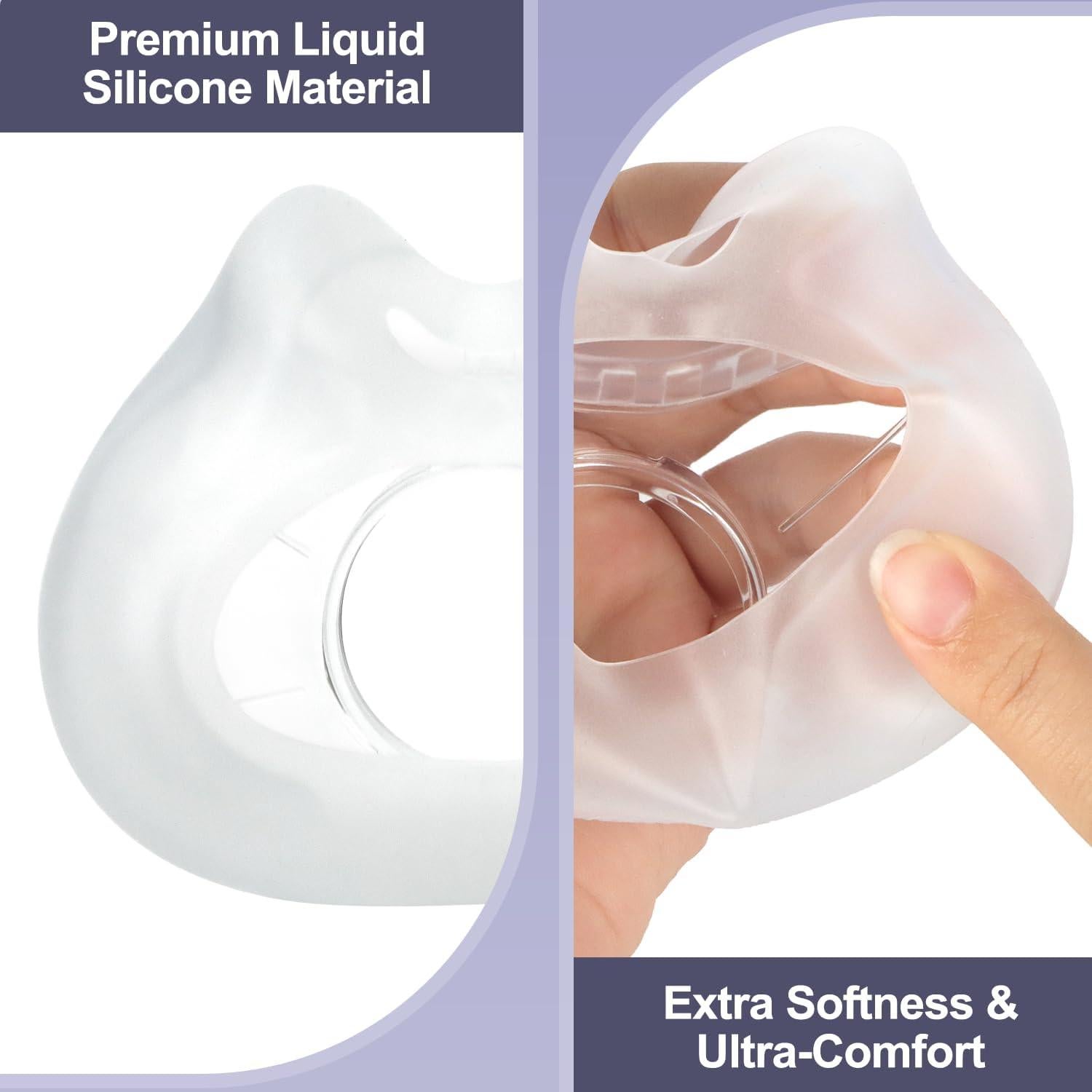 Cojín Repuesto AirFit F30 Mediano - 2 Paquetes Silicona