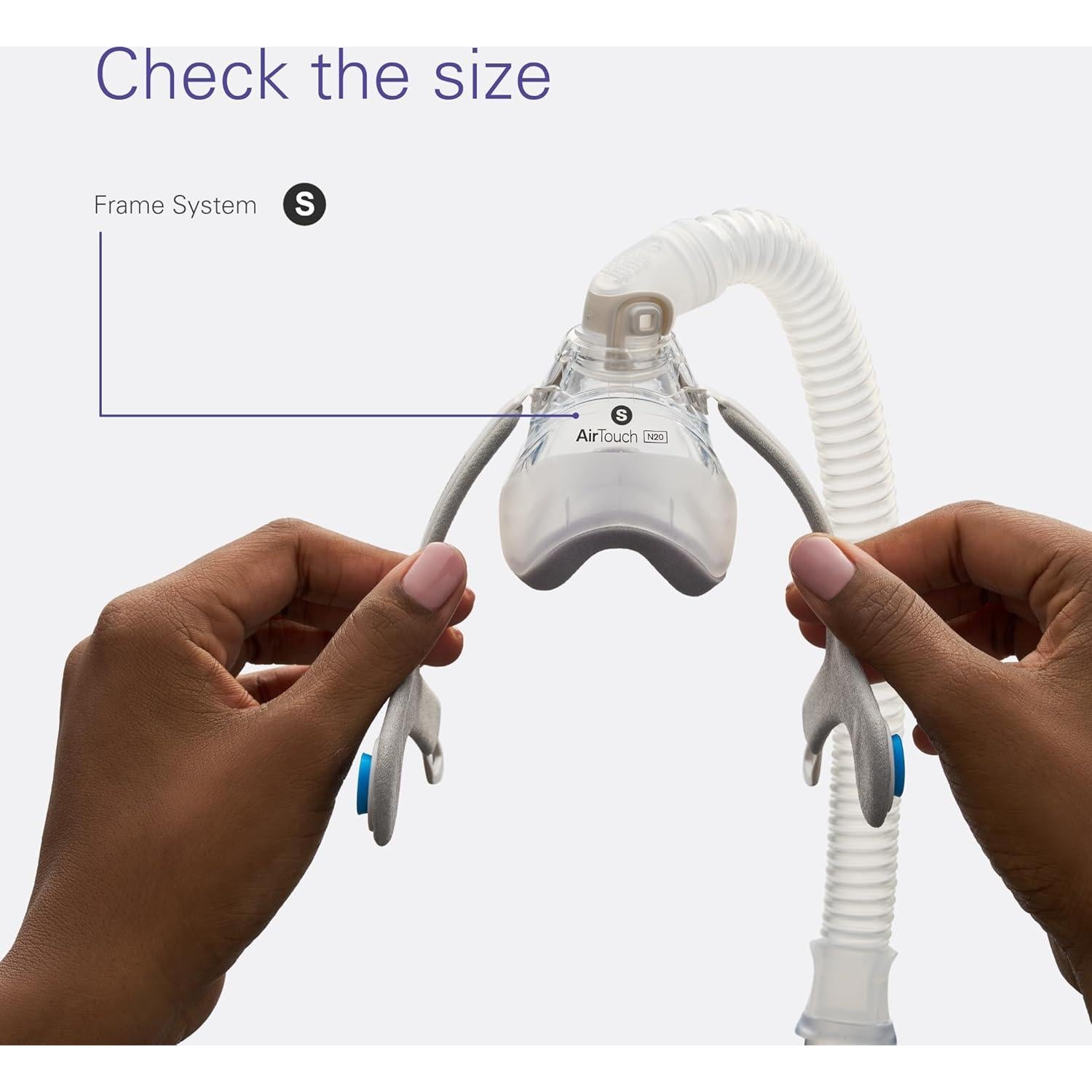 Máscara CPAP ResMed AirTouch N20 Cojín Nasal Pequeño