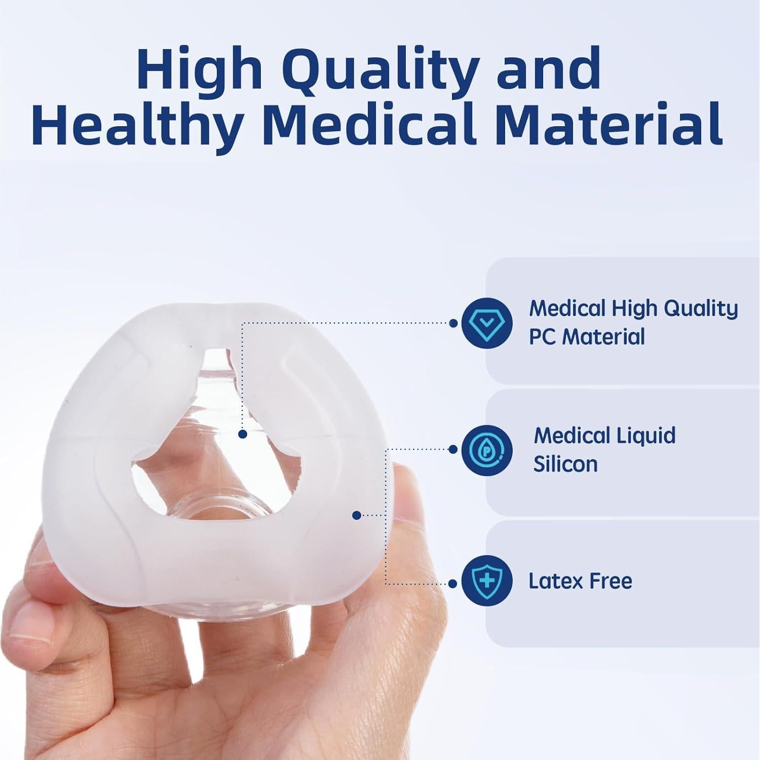 Cojín Nasal ResMed AirFit N20 Mediano 1-Pack Silicona