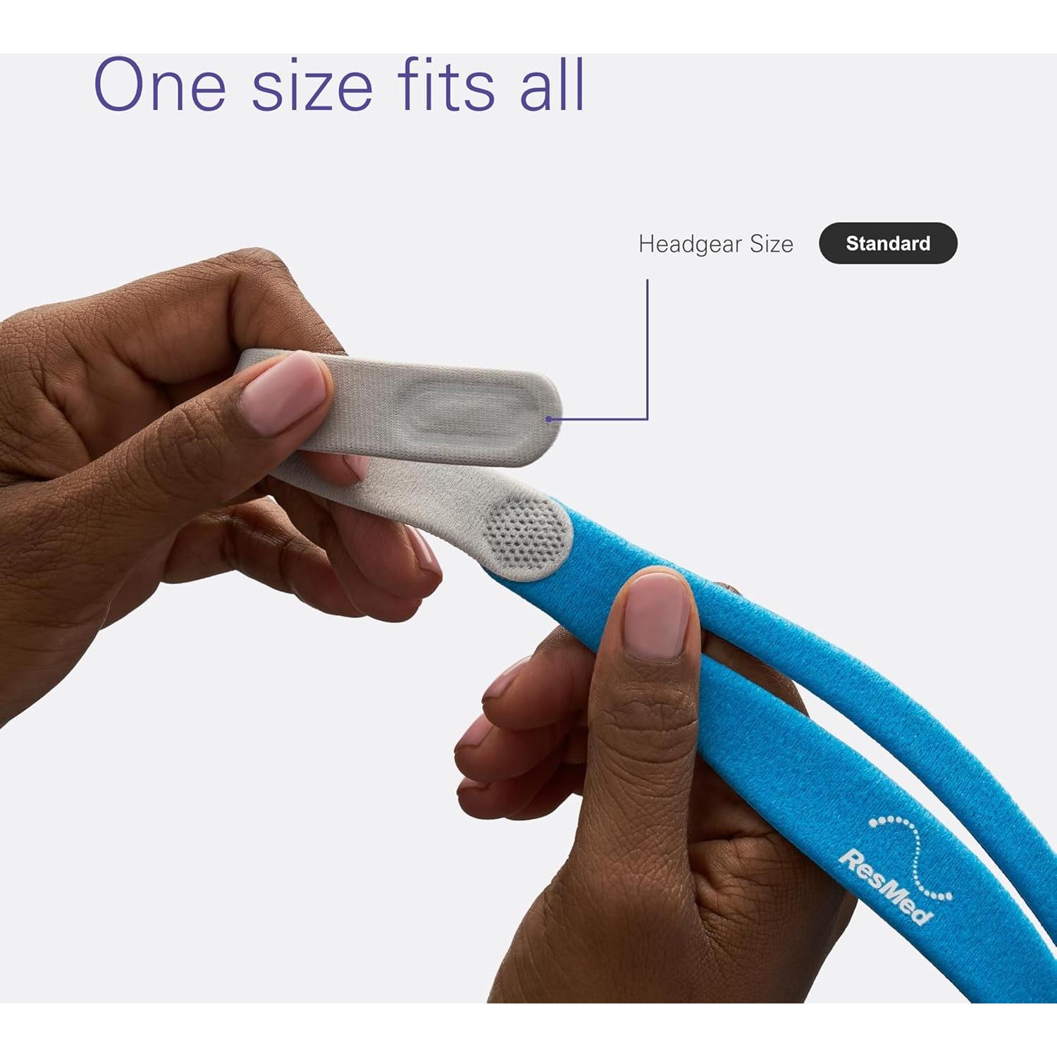 Correa de cabeza ResMed AirFit N30i/P30i - Reemplazo CPAP Mediana