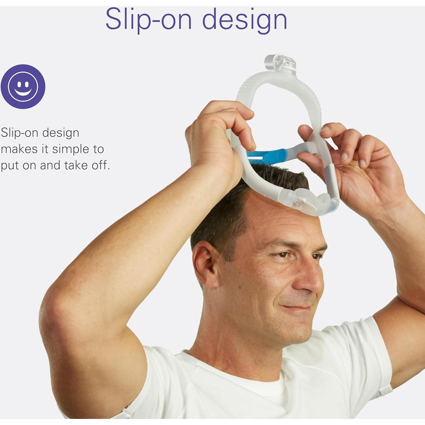 Correa de cabeza ResMed AirFit N30i/P30i - Reemplazo CPAP Mediana