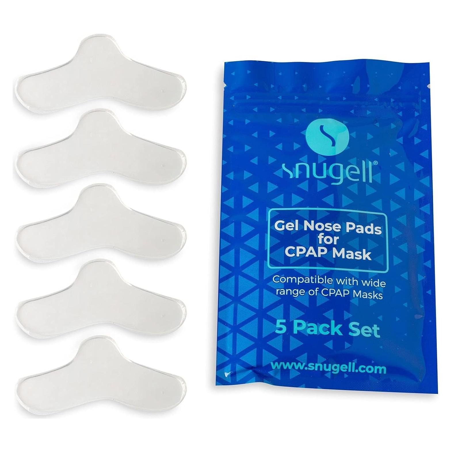 Almohadillas Nasales Snugell CPAP - Paquete de 5 Reutilizables