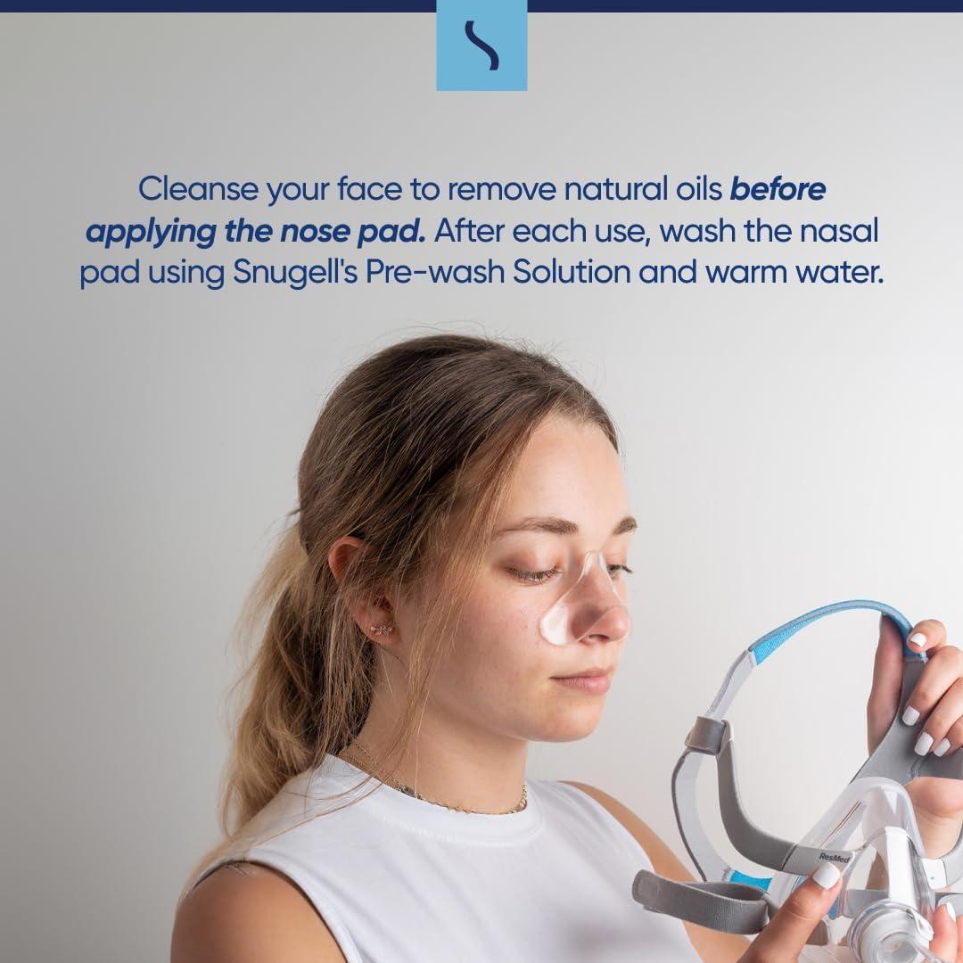 Almohadillas Nasales Snugell CPAP - Paquete de 5 Reutilizables