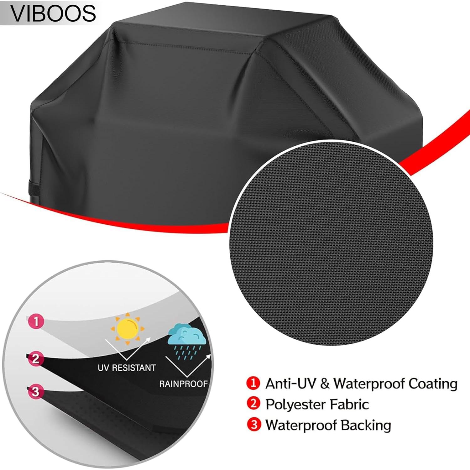 Funda para Parrilla VIBOOS 147 cm Impermeable y Resistente
