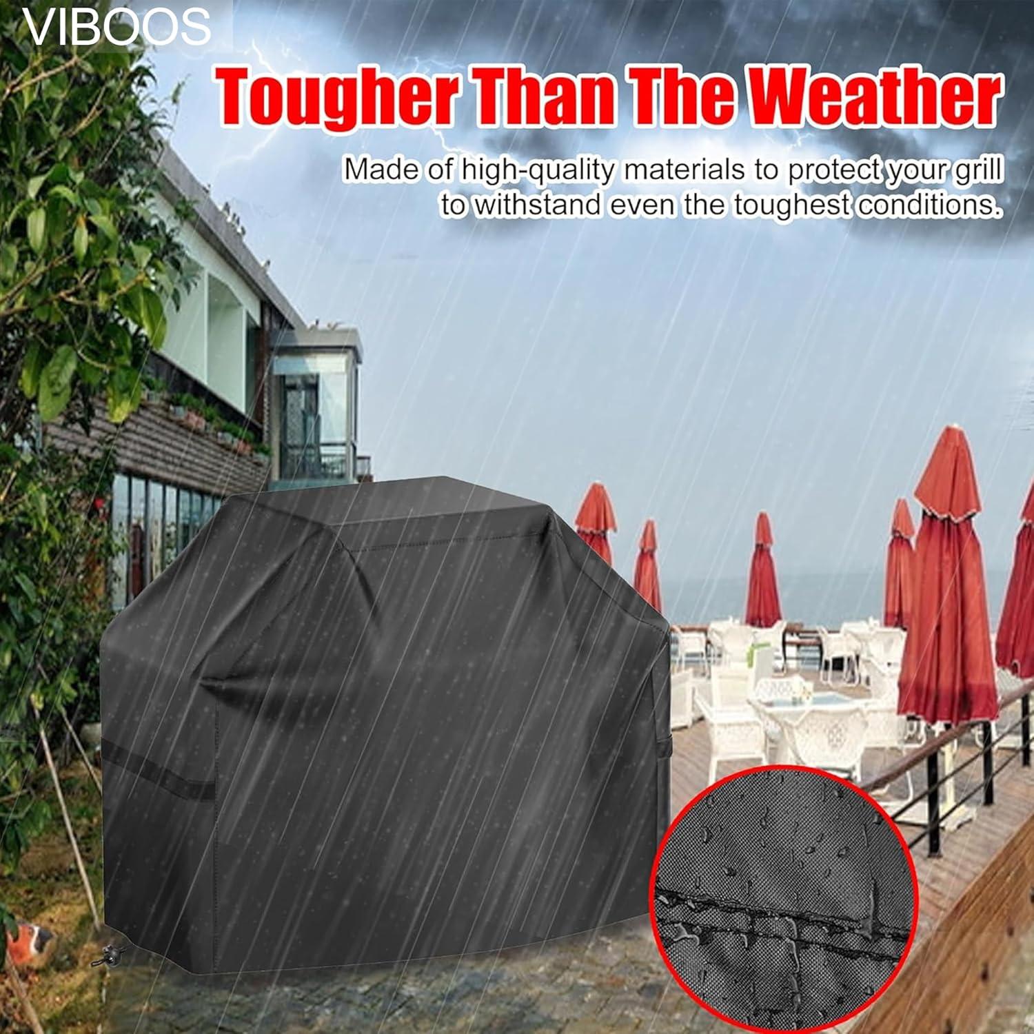 Funda para Parrilla VIBOOS 147 cm Impermeable y Resistente