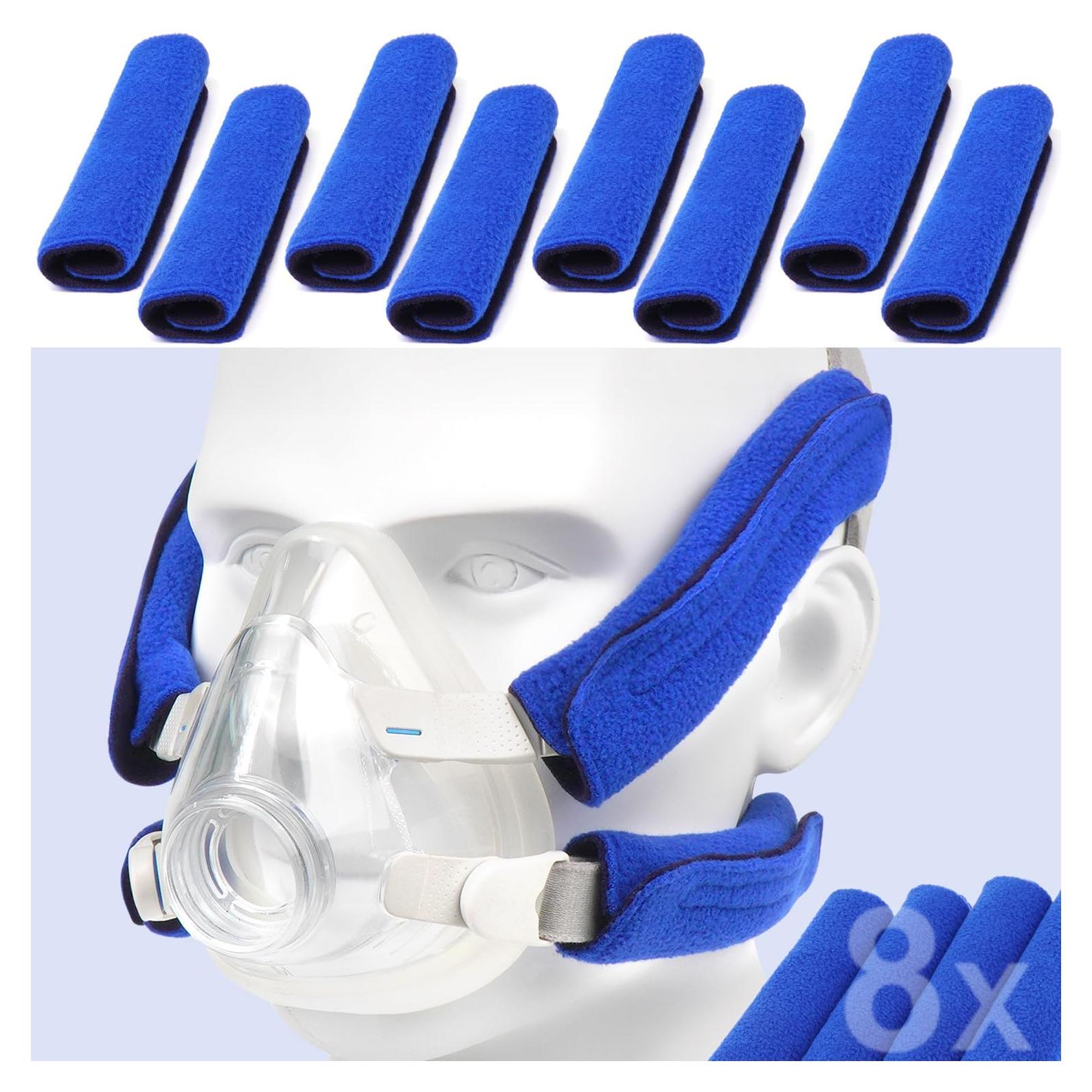 Paquete de 8 fundas para correas de cabeza CPAP Medihealer