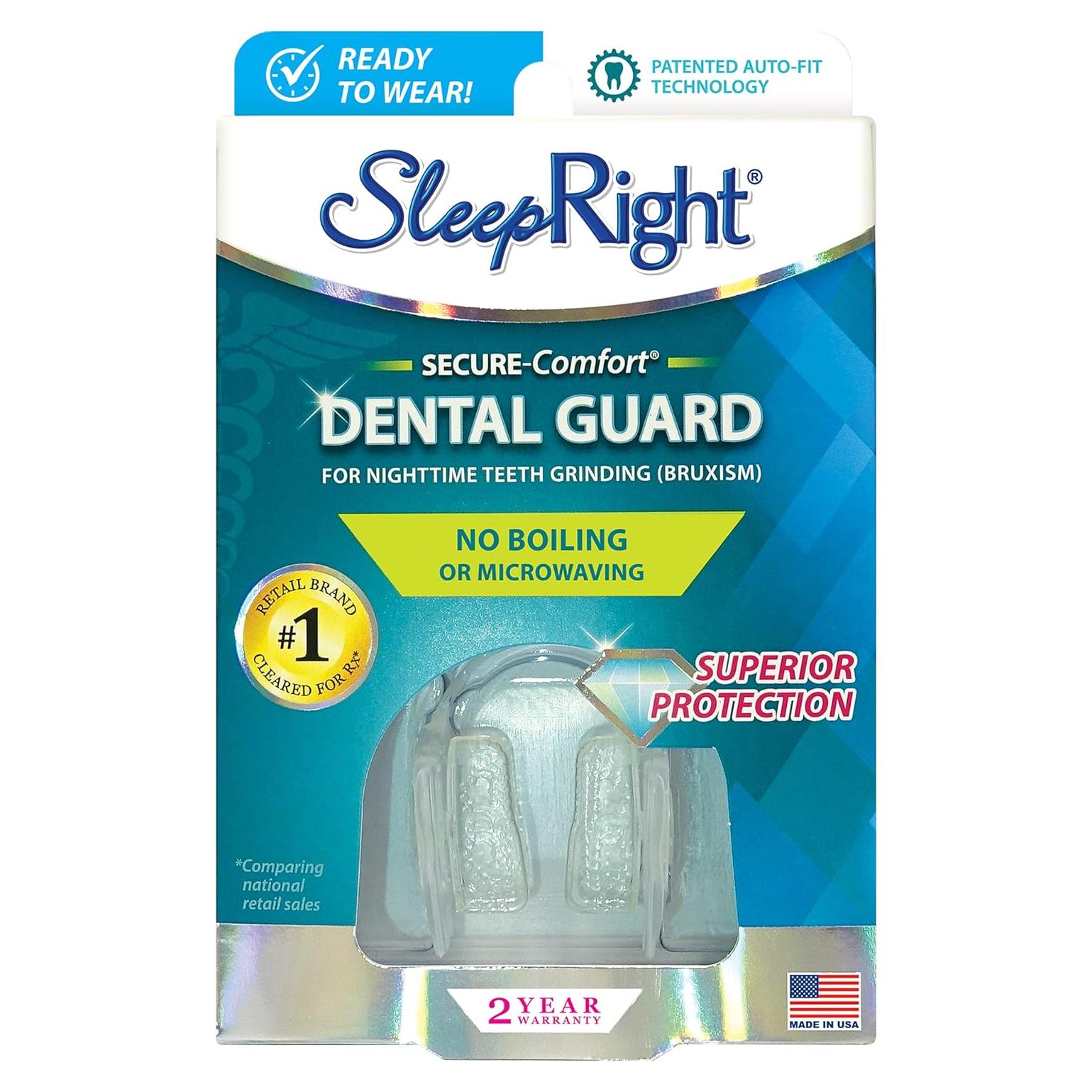 Protector Dental SleepRight SRNG para Bruxismo - Ajuste Seguro