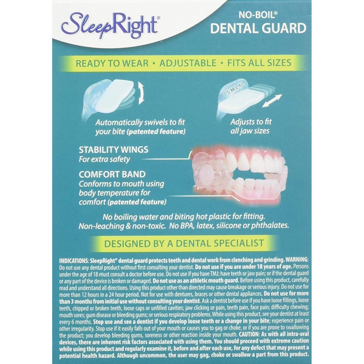 Protector Dental SleepRight SRNG para Bruxismo - Ajuste Seguro