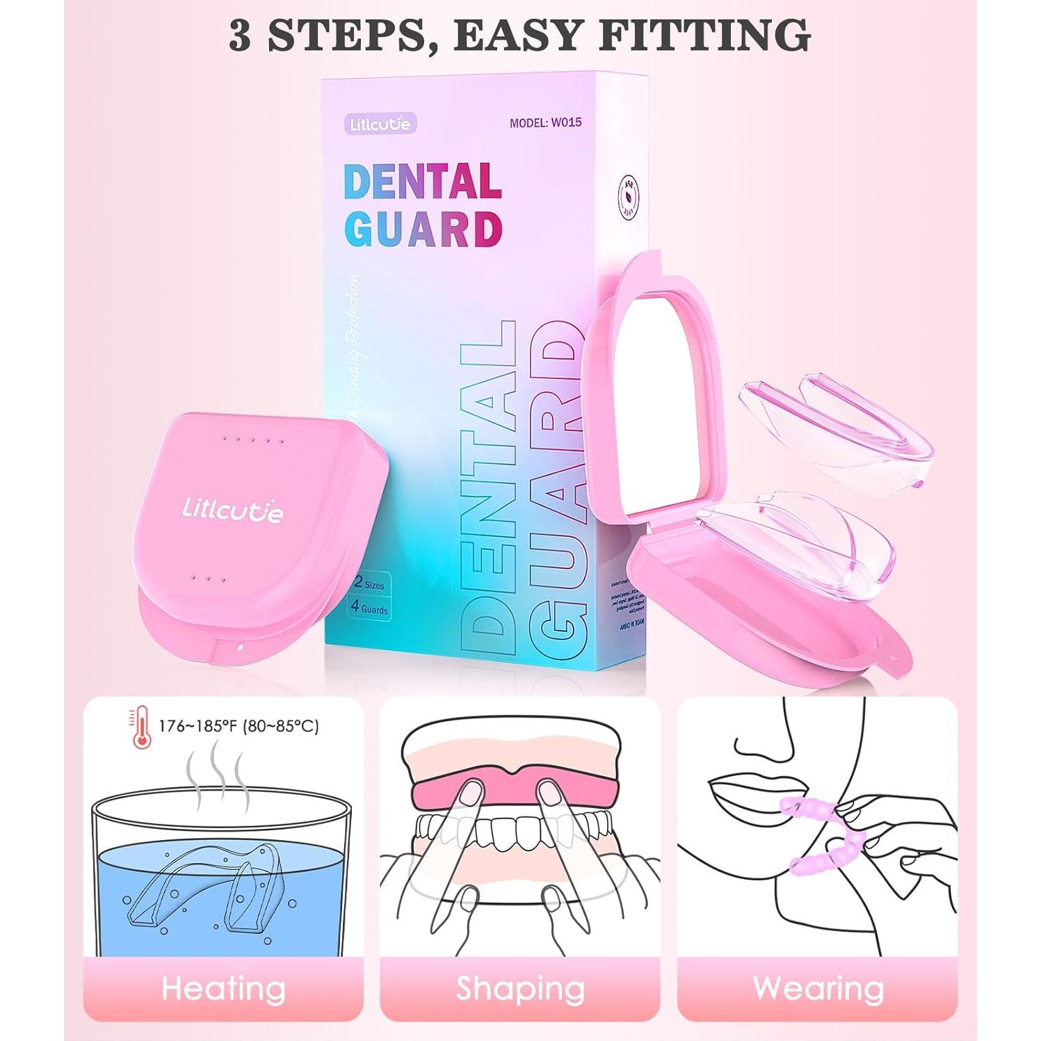Funda Bucal Litlcutie para Rechinar Dientes - 2 Tamaños