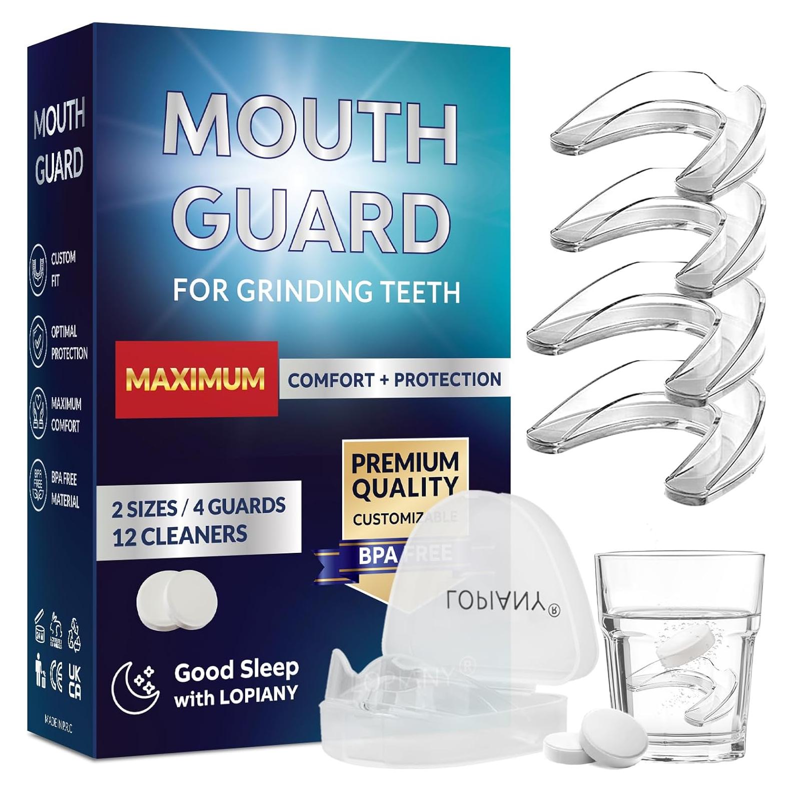 Protector Bucal LOPIANY Personalizable para Rechinar Dientes