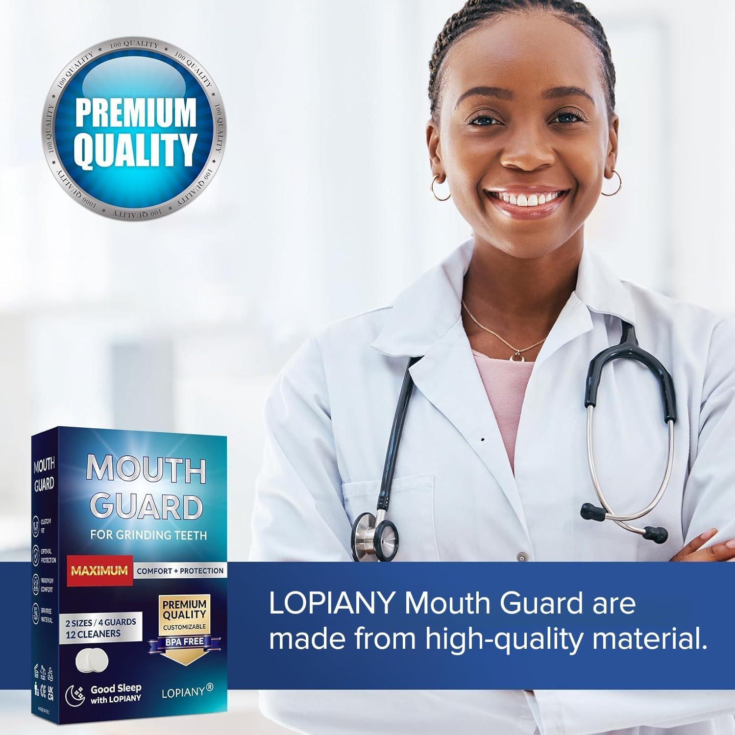 Protector Bucal LOPIANY Personalizable para Rechinar Dientes