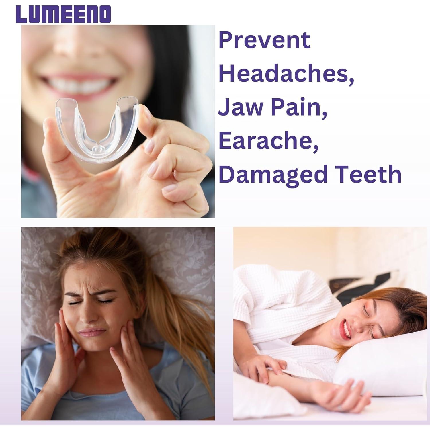 Protector Bucal Lumeeno para Rechinar Dientes - 8 Piezas