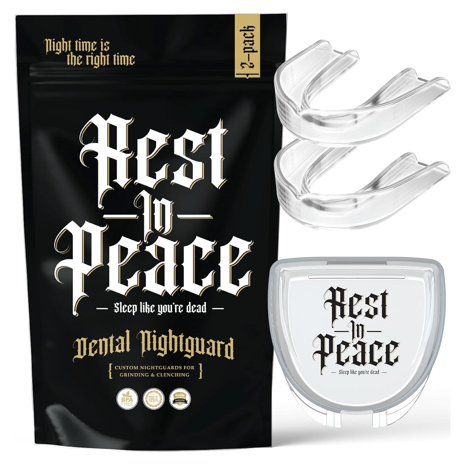 Guardia Nocturna Moldable Descanso en Paz - 2 Protectores Transparentes