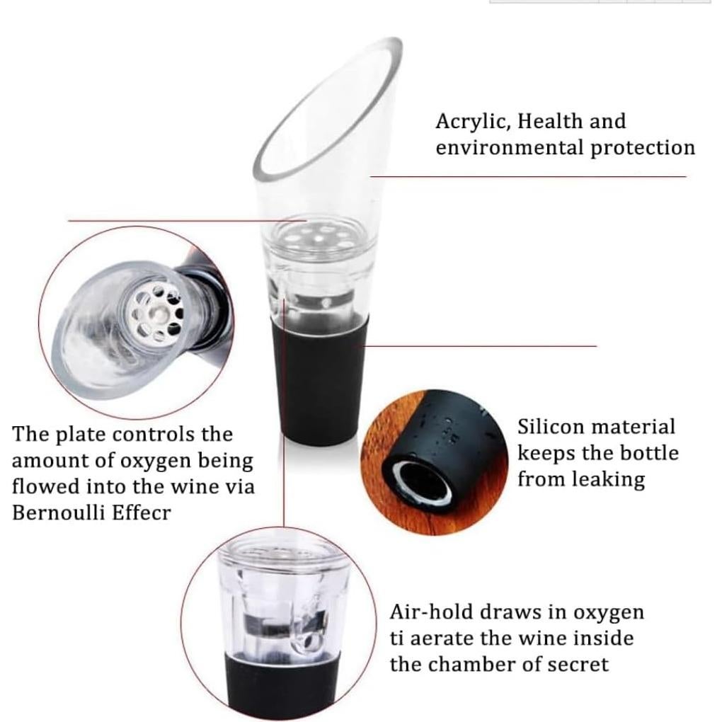 Juego de Sacacorchos Cooko 9 Piezas con Accesorios