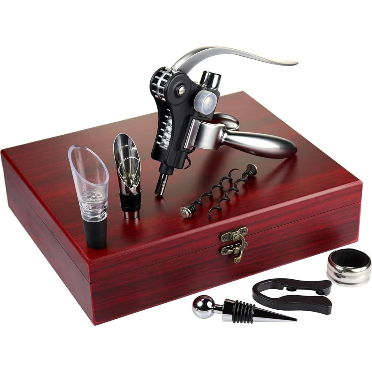 Juego de Sacacorchos Cooko 9 Piezas con Accesorios