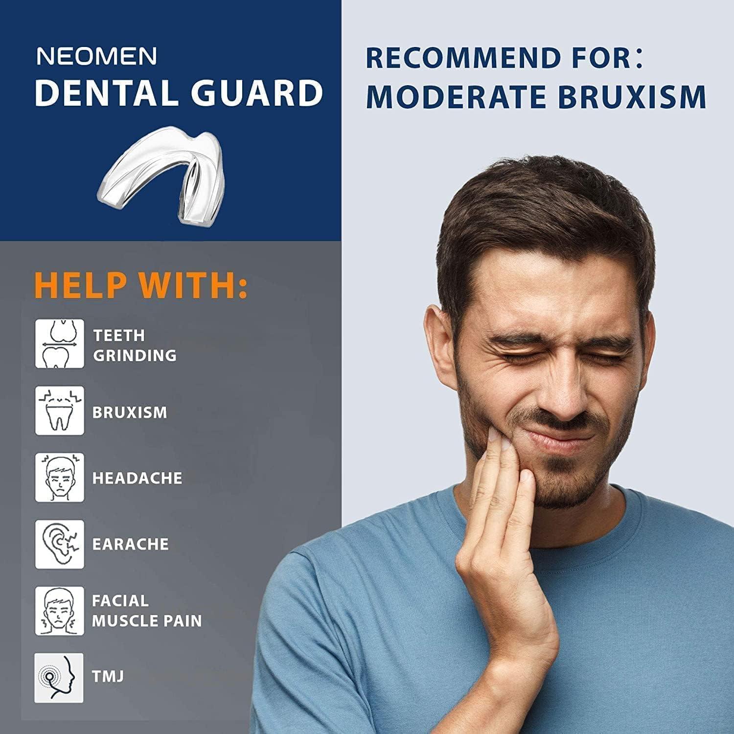 Protector Bucal Moldable Neomen para Rechinar Dientes - 4 Pzs