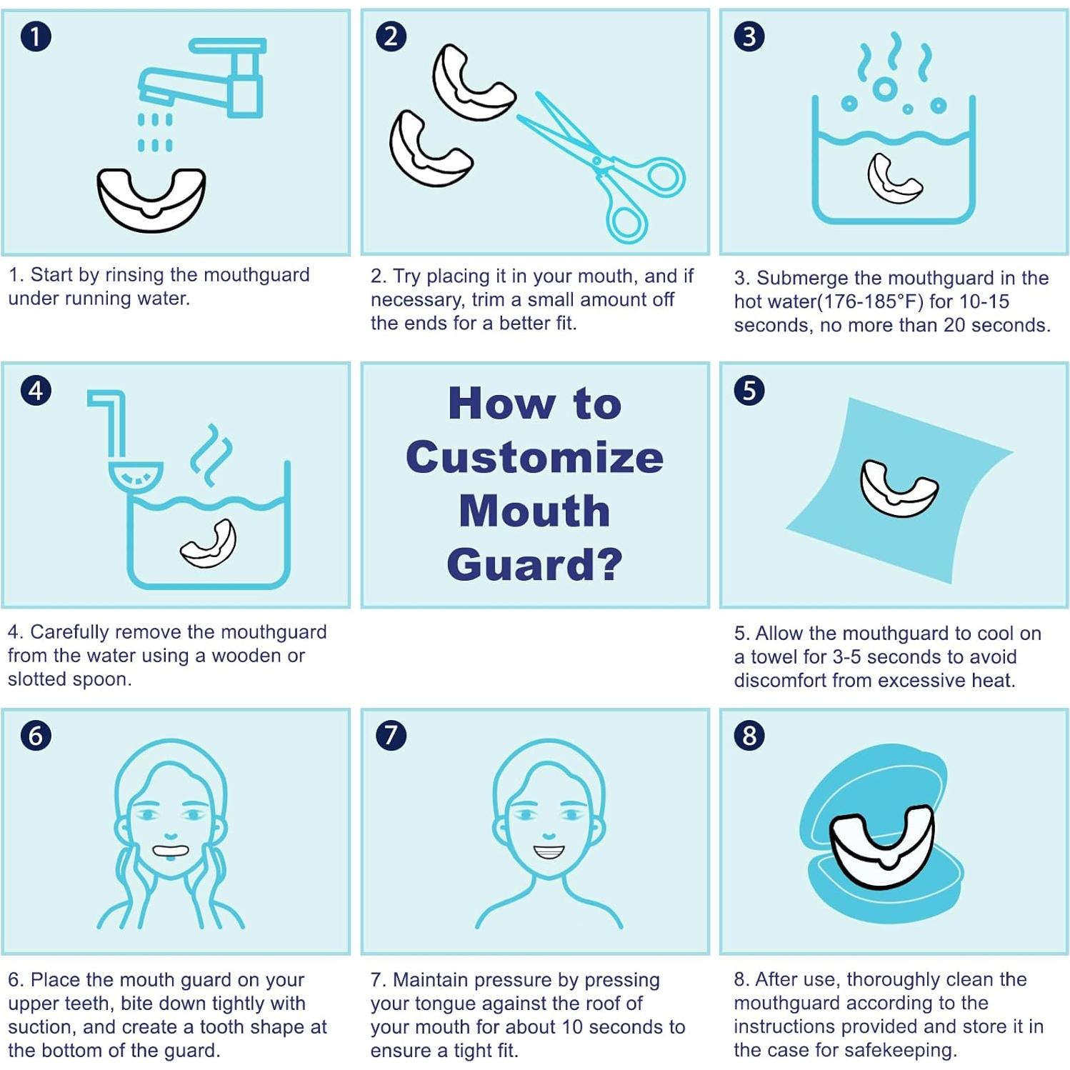 Protector Bucal Nocturno UNIEDI para Rechinar Dientes