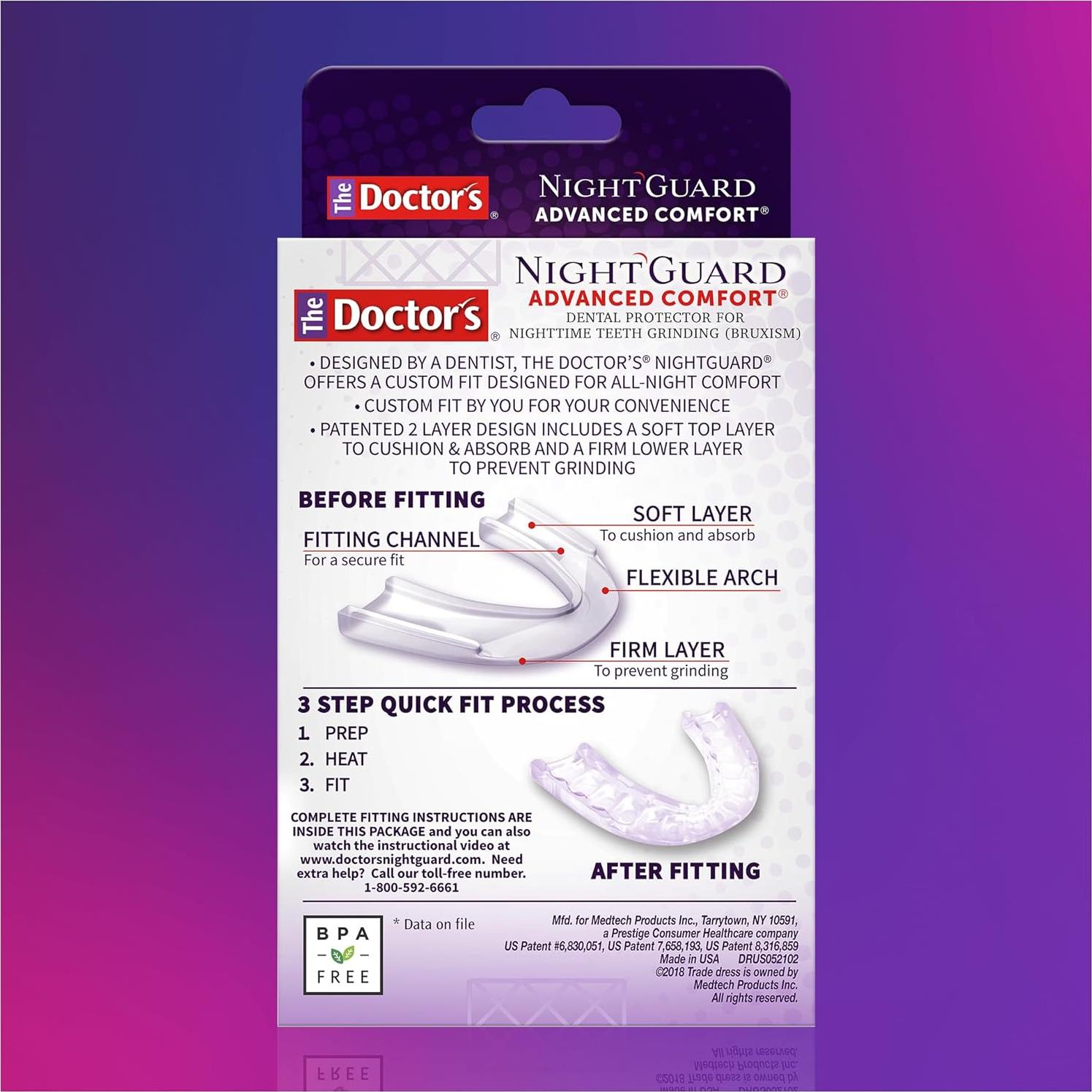 Protector Bucal Nocturno Doctor para Bruxismo 1 Unidad