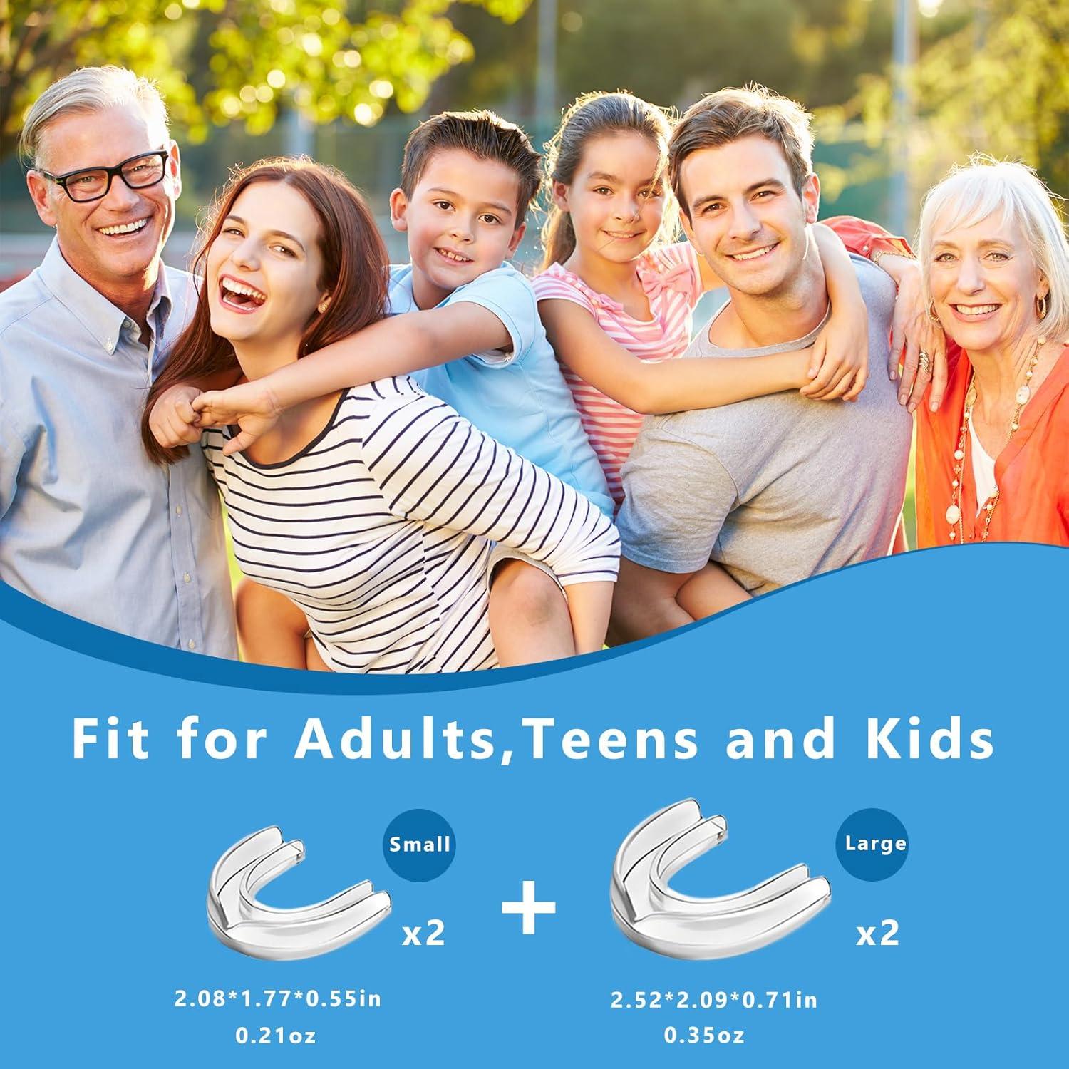 Protector Bucal Nocturno Vixino Reutilizable 4 Piezas