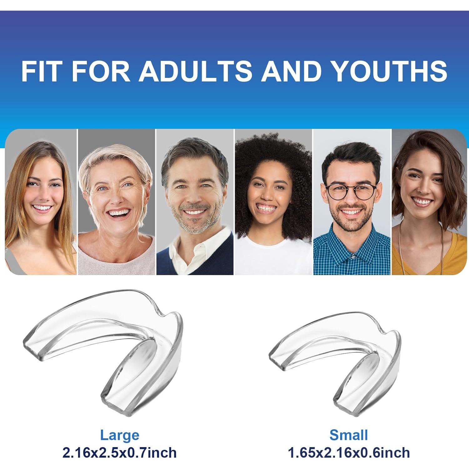 Protector Bucal Neateeth para Bruxismo - 4 Moldes Ajustables