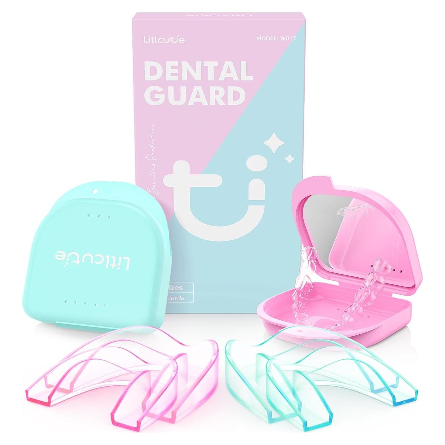 Protector Bucal Nocturno Litlcutie 4 Pzs 2 Tamaños