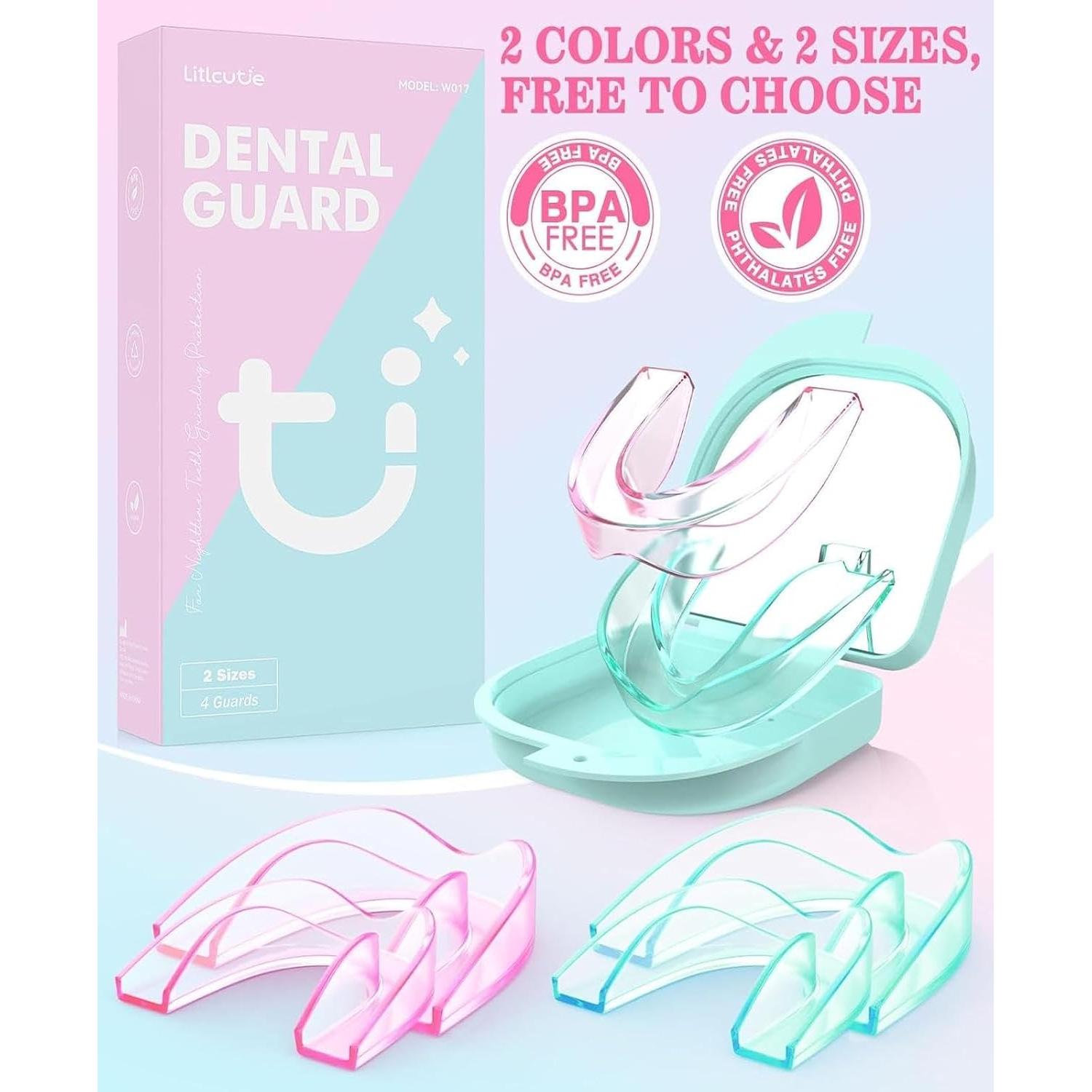 Protector Bucal Nocturno Litlcutie 4 Pzs 2 Tamaños