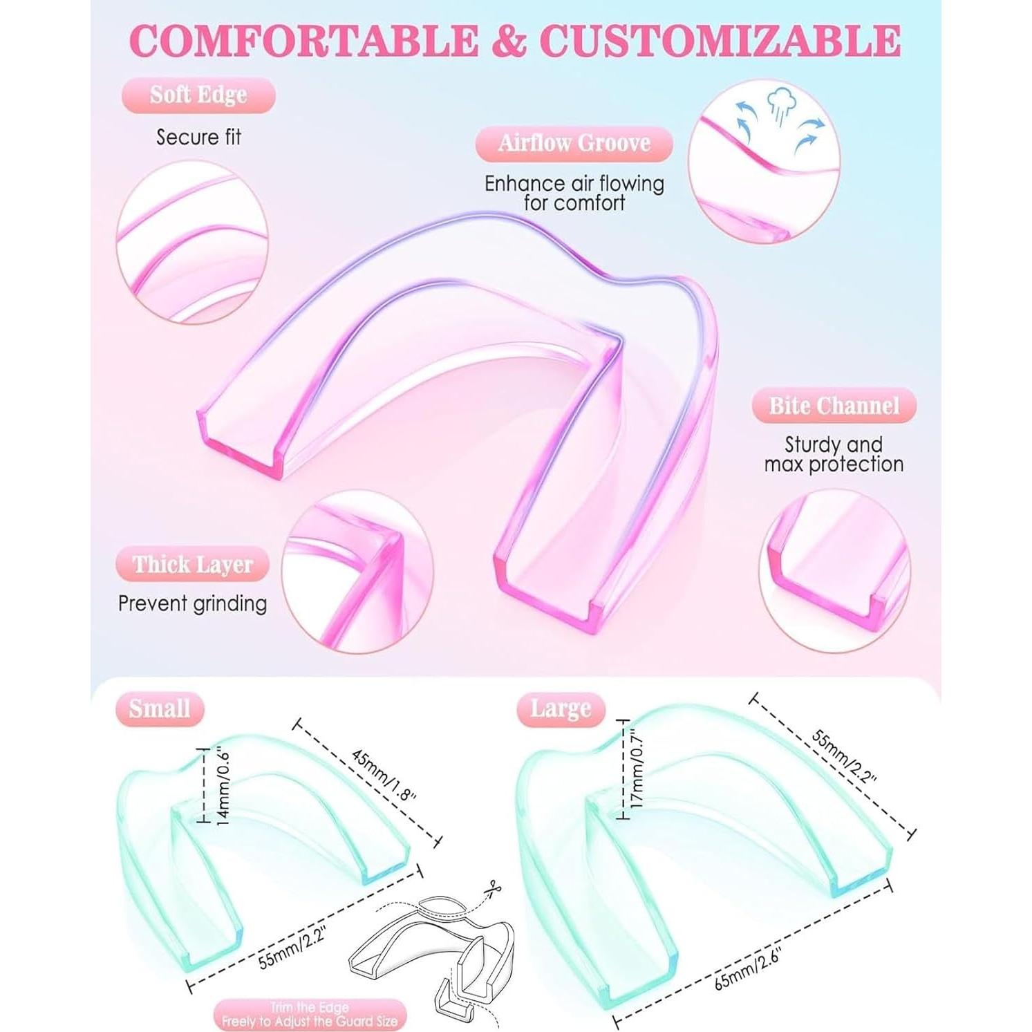 Protector Bucal Nocturno Litlcutie 4 Pzs 2 Tamaños