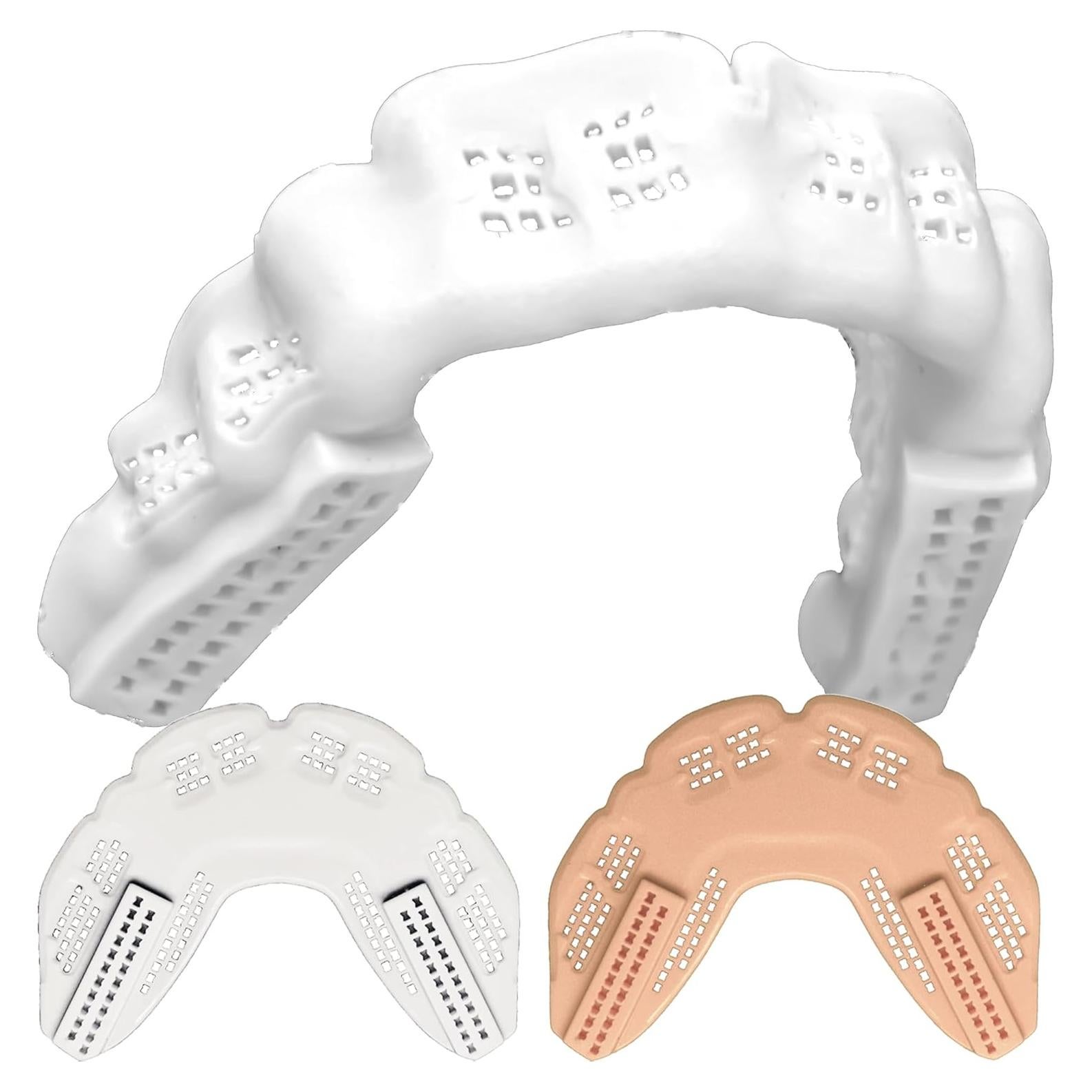 Protector Bucal Delgado Bulletproof para Bruxismo TMJ - Blanco