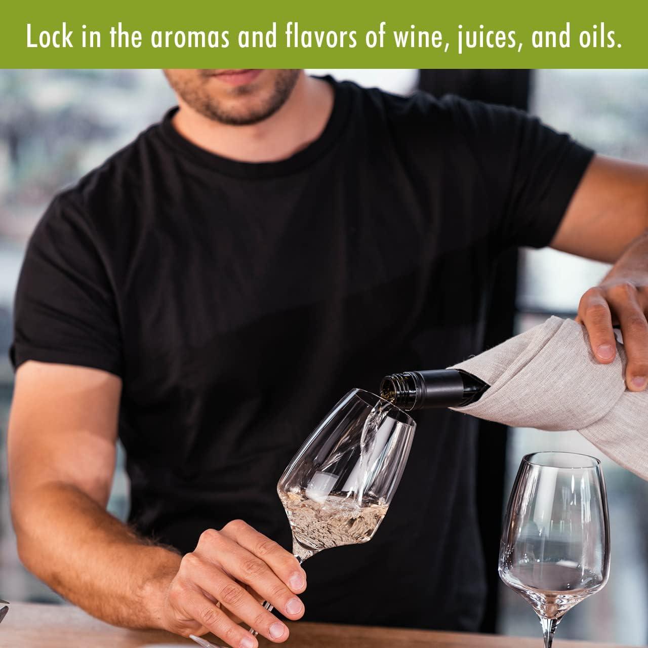 Sellador de Vino ZWILLING Fresh & Save 3 Piezas Acero Inoxidable