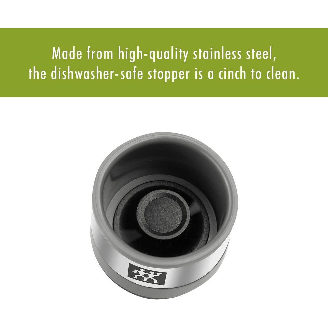 Sellador de Vino ZWILLING Fresh & Save 3 Piezas Acero Inoxidable