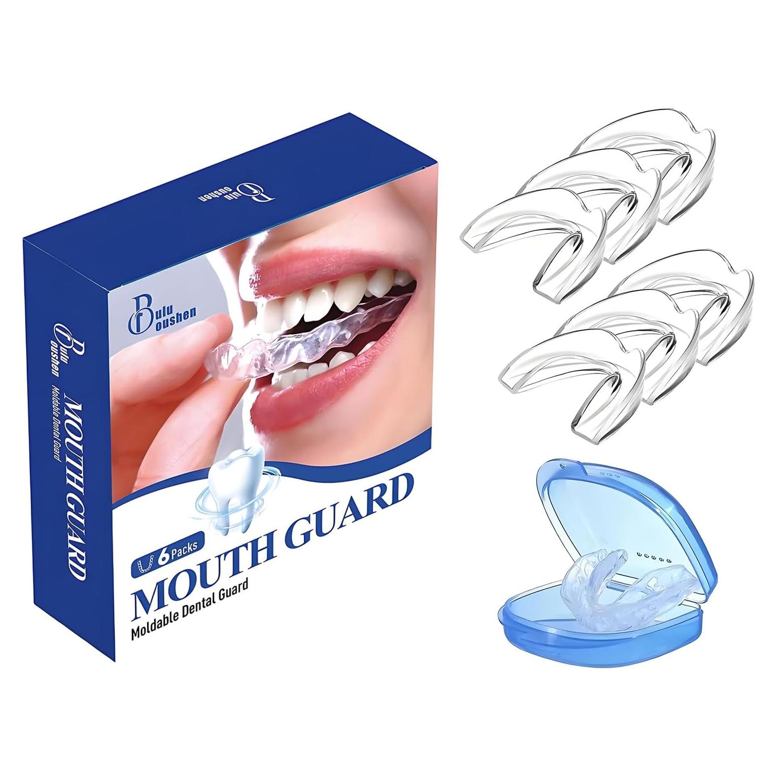 Férula Nocturna Moldeable Buluoushen para Bruxismo - 6 Pack