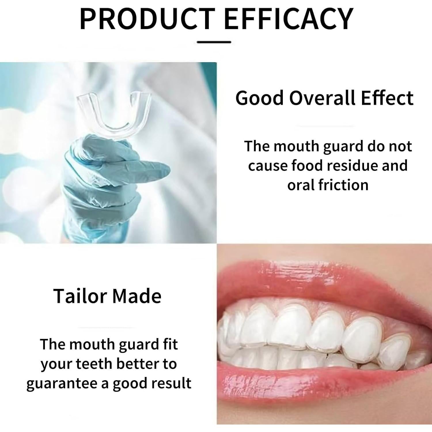 Férula Nocturna Moldeable Buluoushen para Bruxismo - 6 Pack