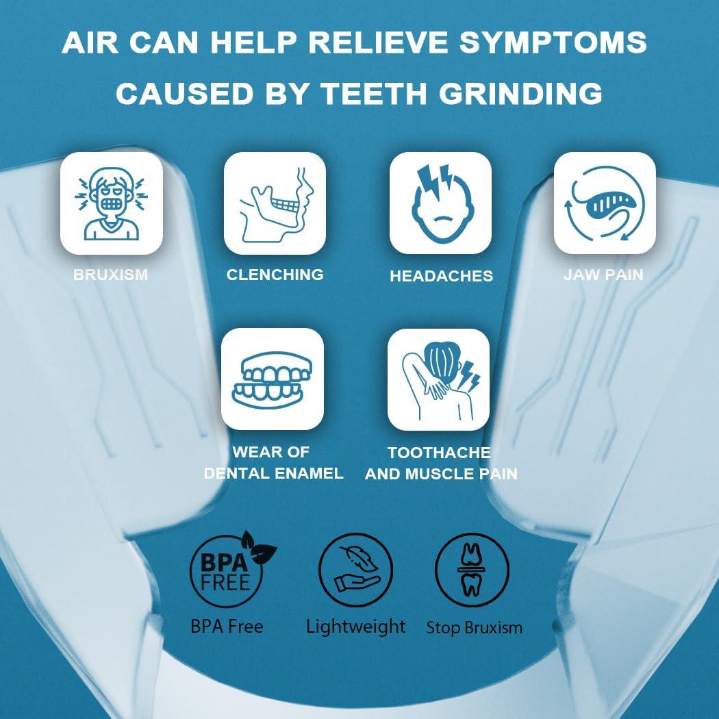 Protector Bucal KOHEEL AIR Ultra Delgado para Bruxismo 10 Unidades