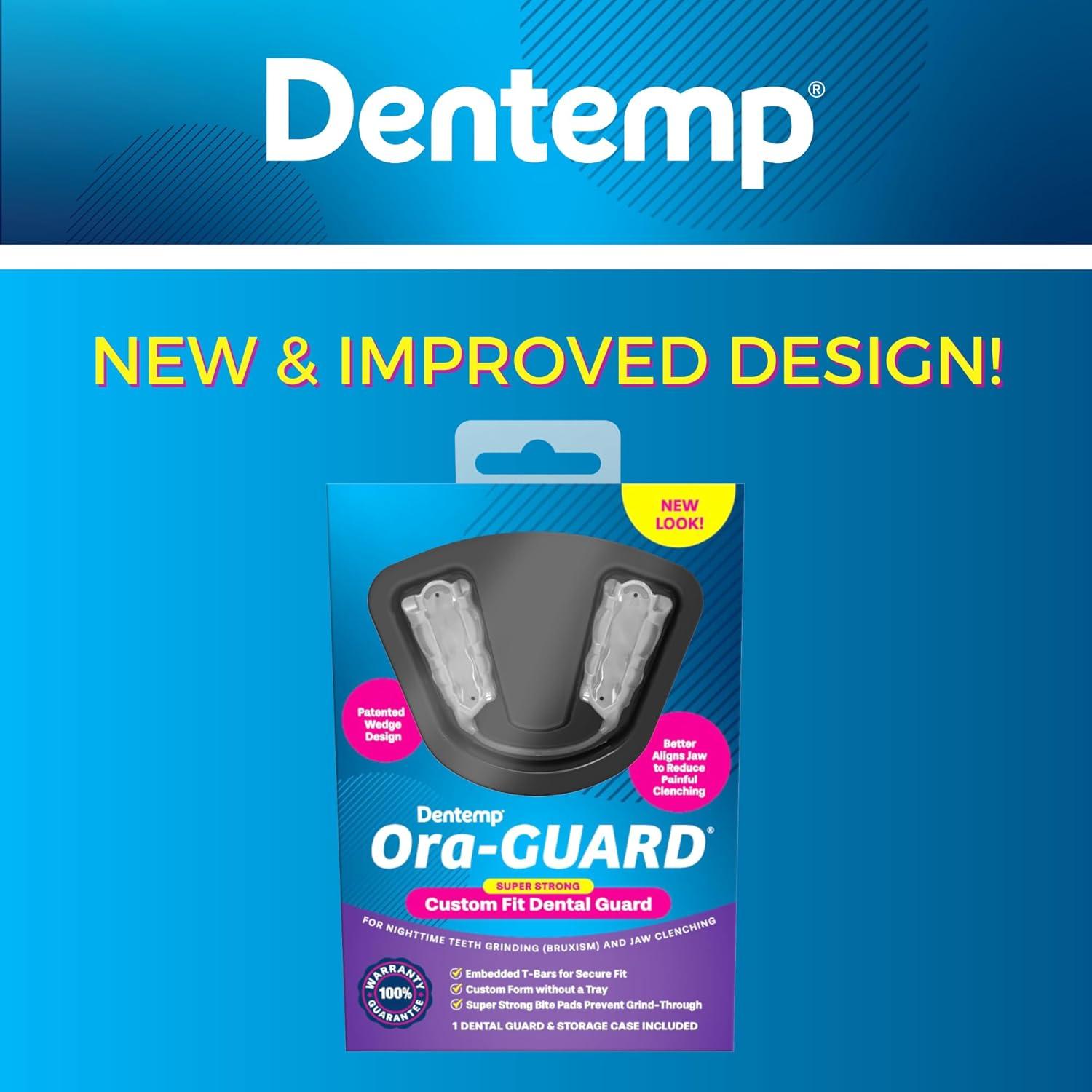 Protector Dental Personalizado Dentemp Ora-GUARD para Bruxismo - Paquete de Dos