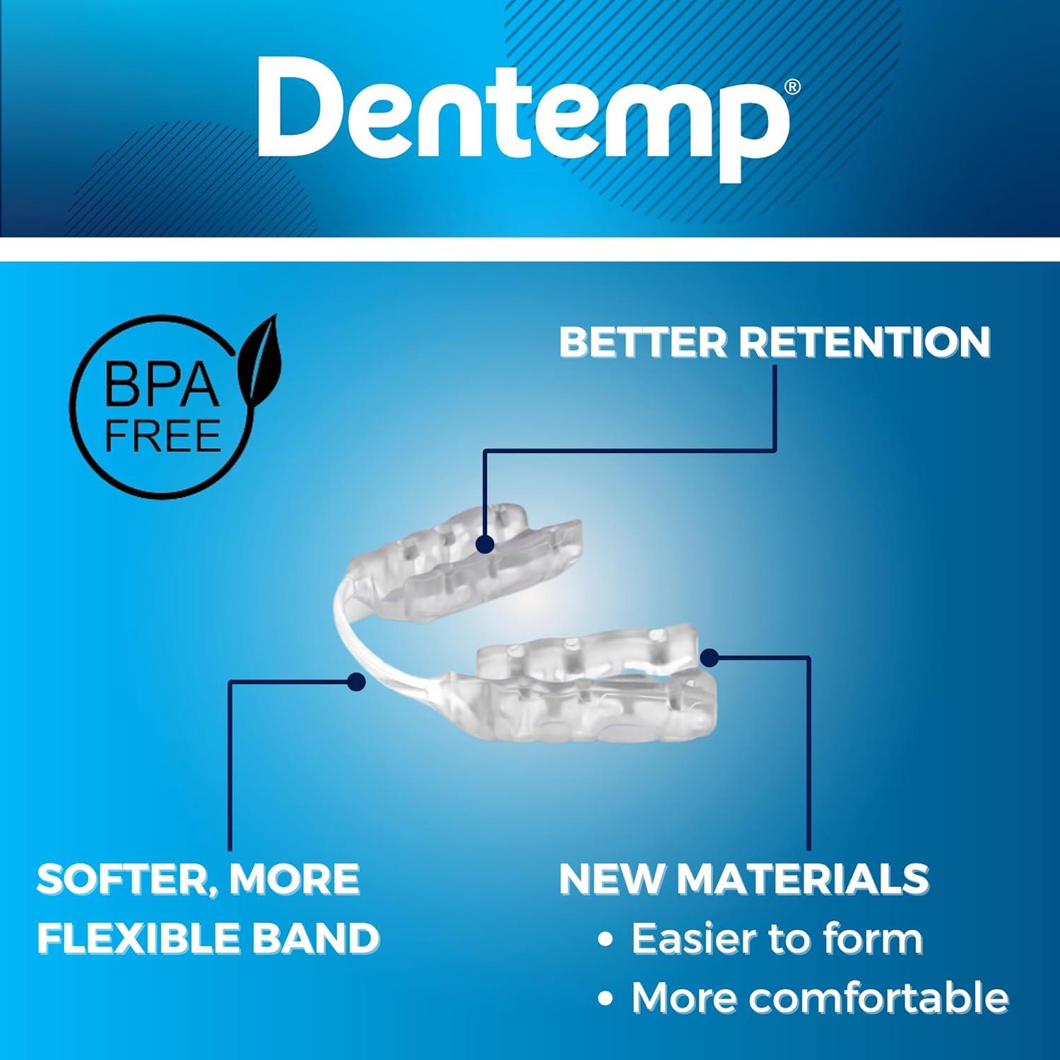 Protector Dental Personalizado Dentemp Ora-GUARD para Bruxismo - Paquete de Dos