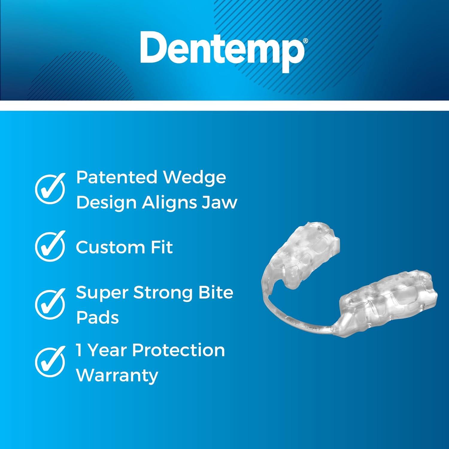 Protector Dental Personalizado Dentemp Ora-GUARD para Bruxismo - Paquete de Dos