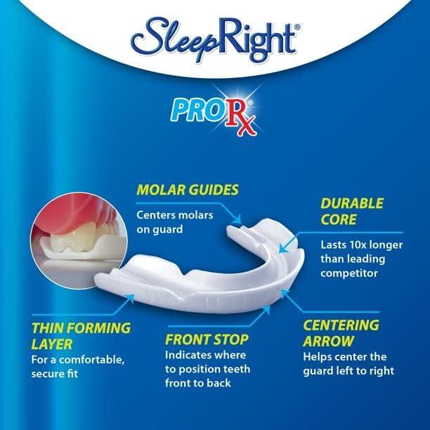Protector Dental SleepRight ProRX Ultra Delgado para Bruxismo
