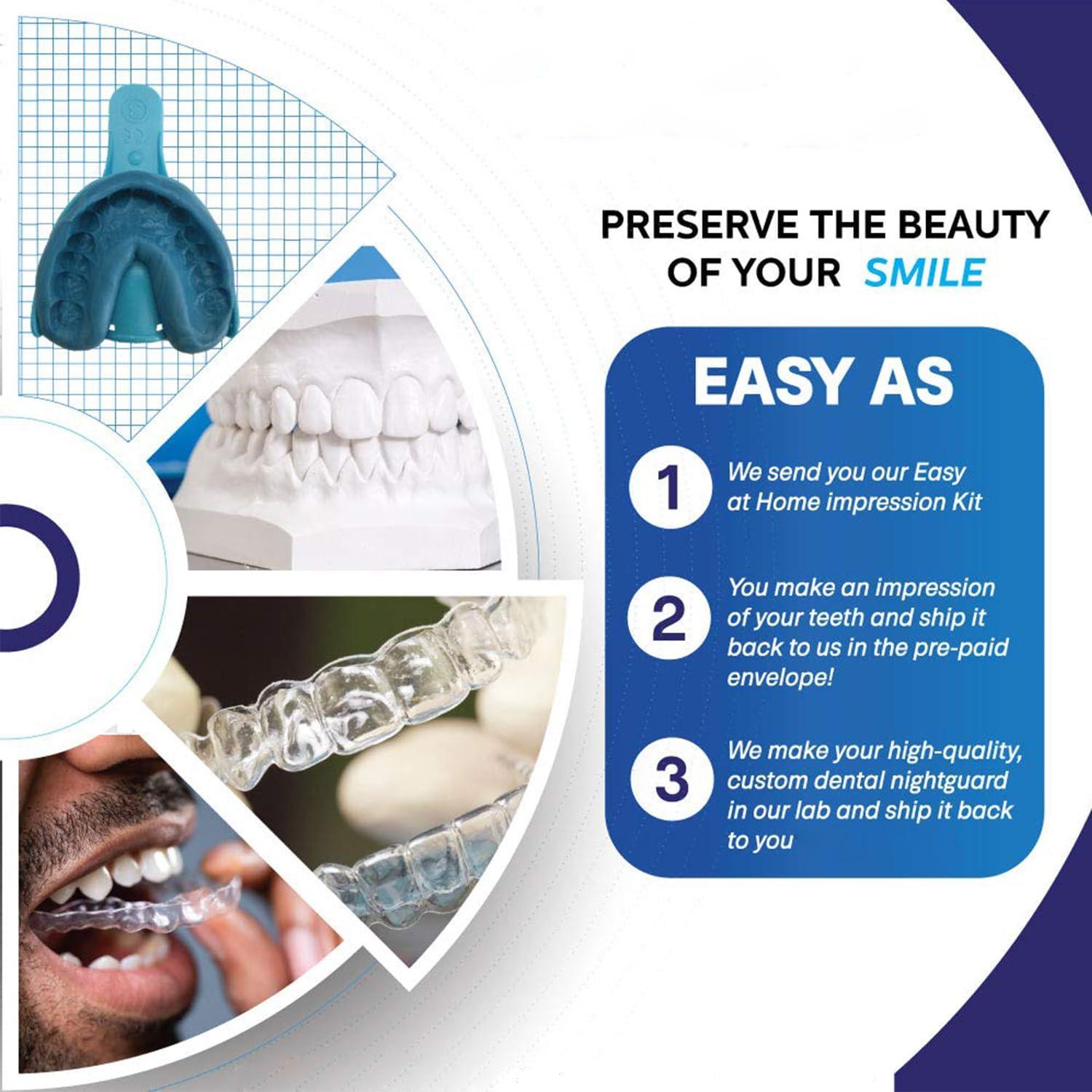 Férula Nocturna Personalizada NORZERO para Bruxismo - 1mm