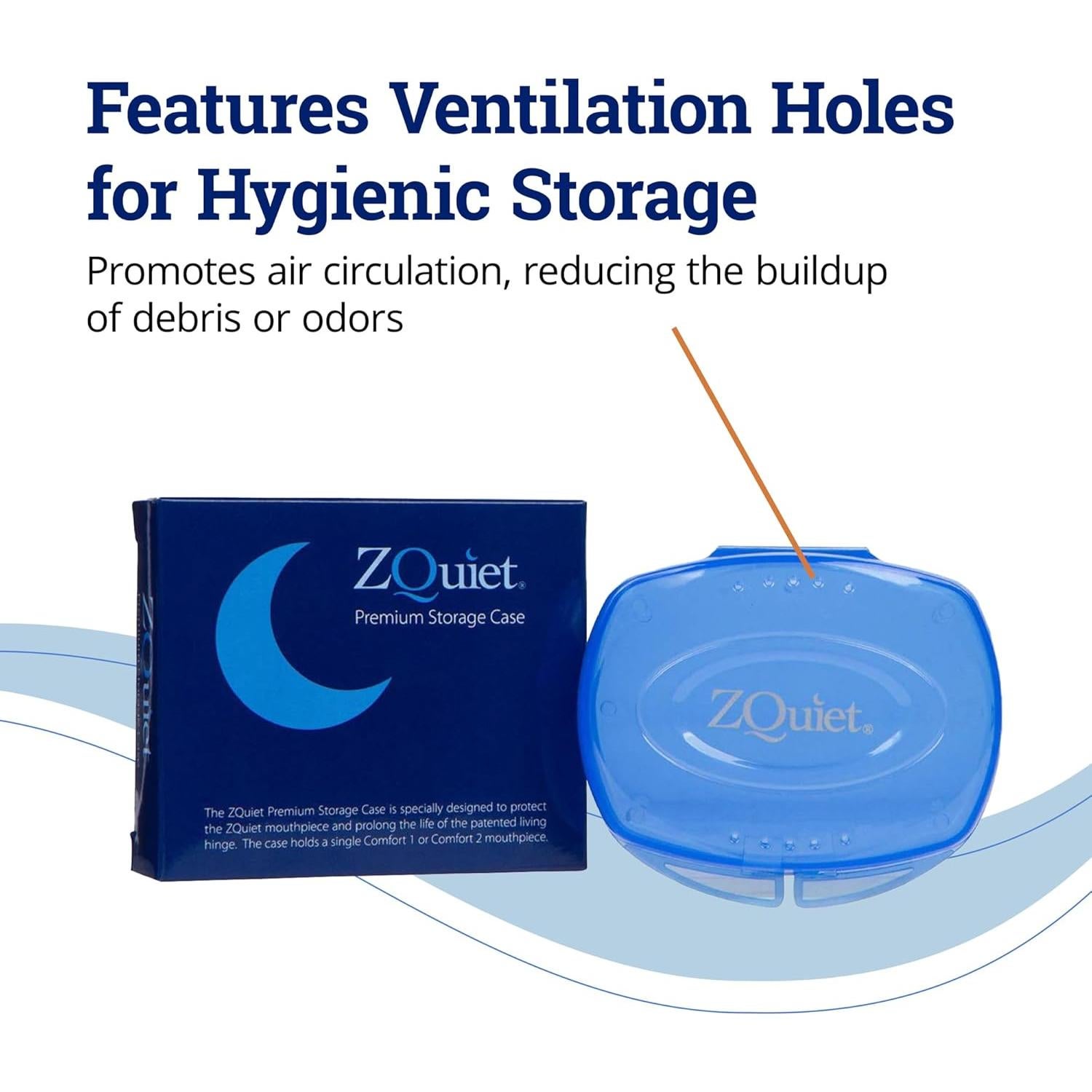 Funda de Almacenamiento ZQUIET para Dispositivo Antisnoring - Duradera y Ventilada