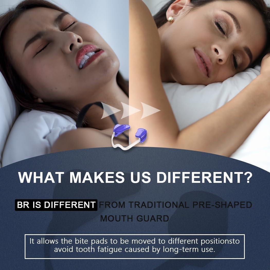 Protector Bucal Ajustable KOHEEL BR-PRO para Bruxismo - 2 Unidades