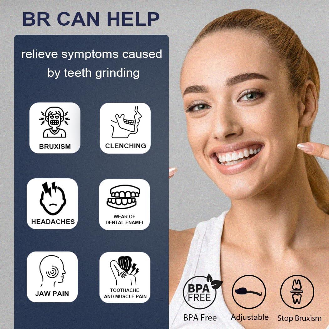 Protector Bucal Ajustable KOHEEL BR-PRO para Bruxismo - 2 Unidades