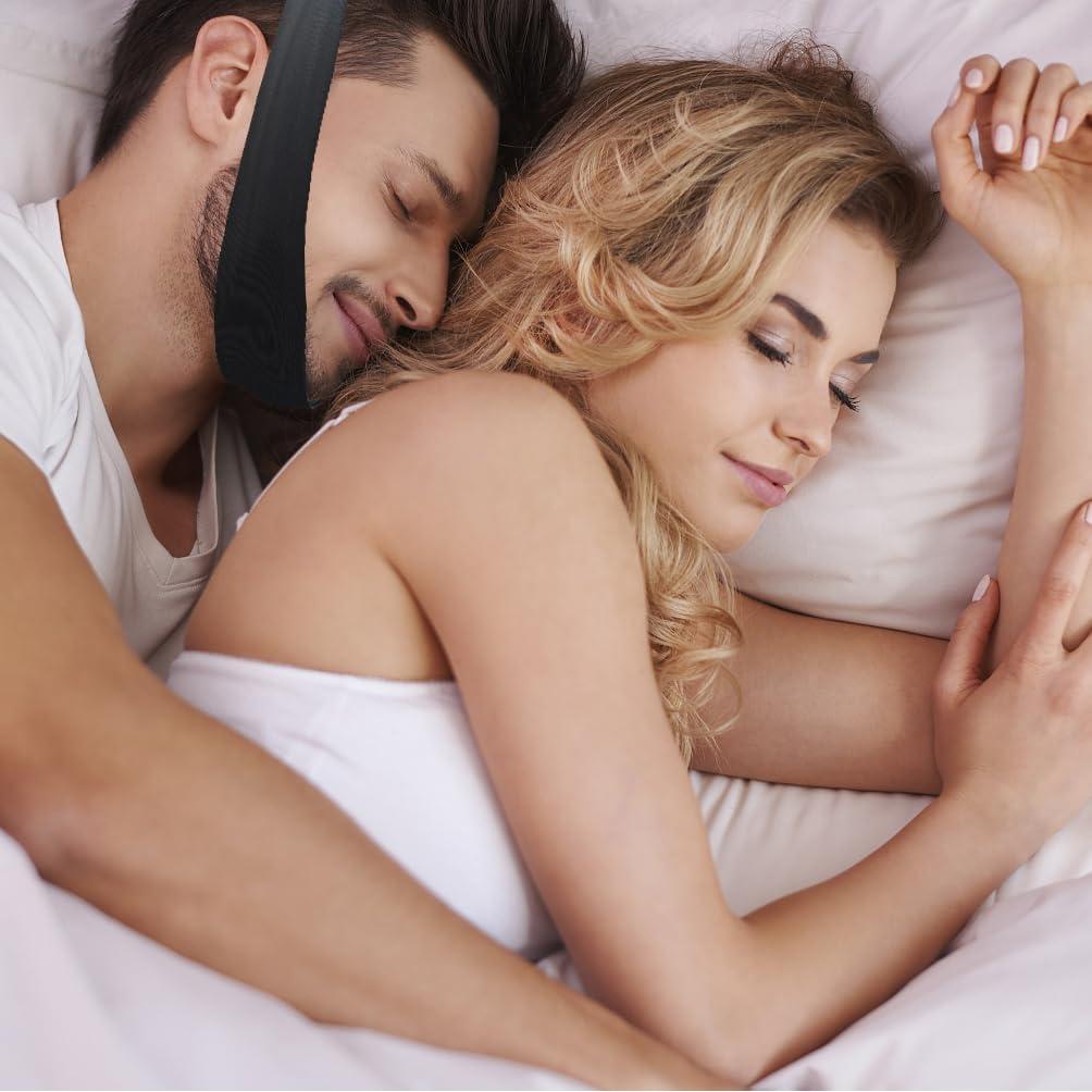 Correa de Barbilla Anti Ronquidos MAGNEECH Universal Negra