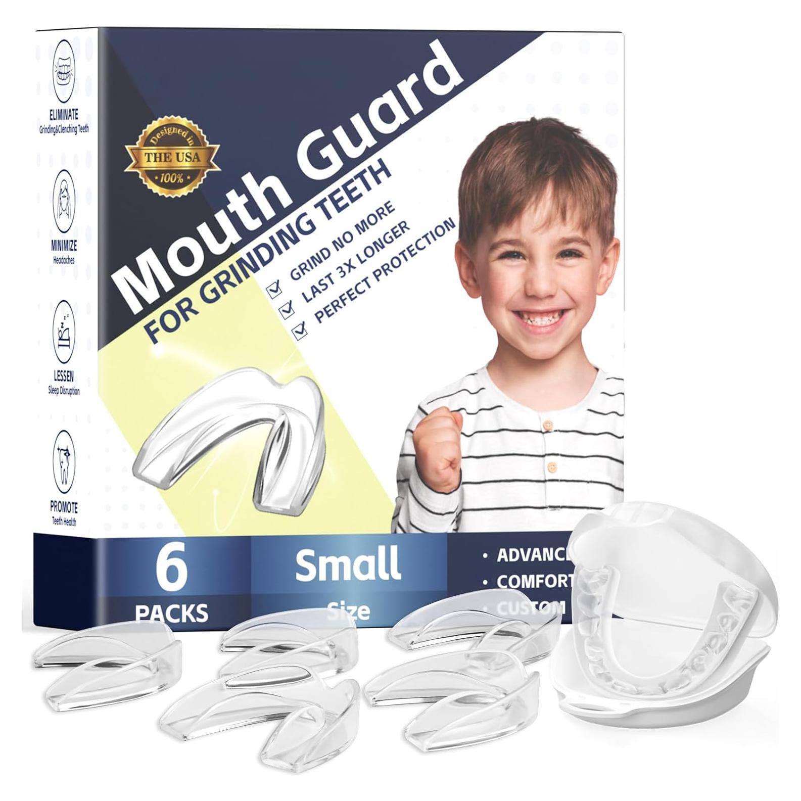 Paquete de 6 Protectores Bucales Mictaning para Niños