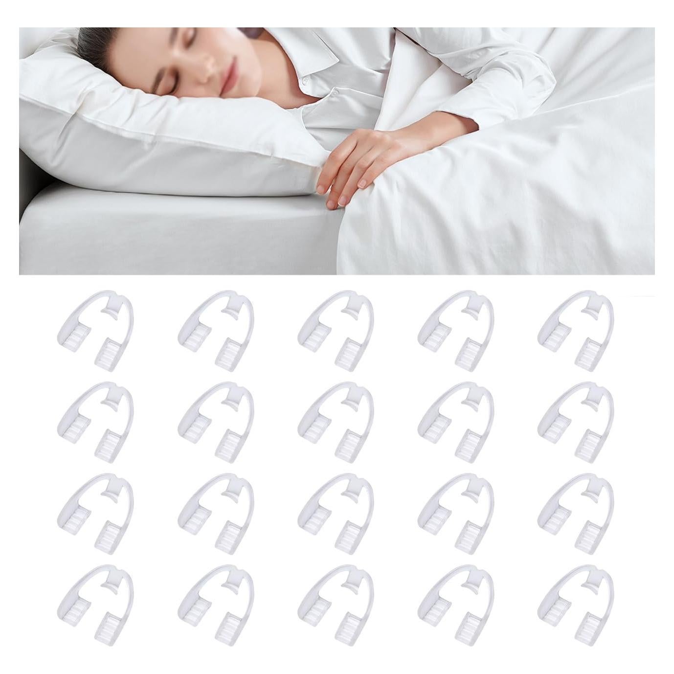 20 Protectores Bucales Anti Bruxismo Wokyo - Silicona Suave