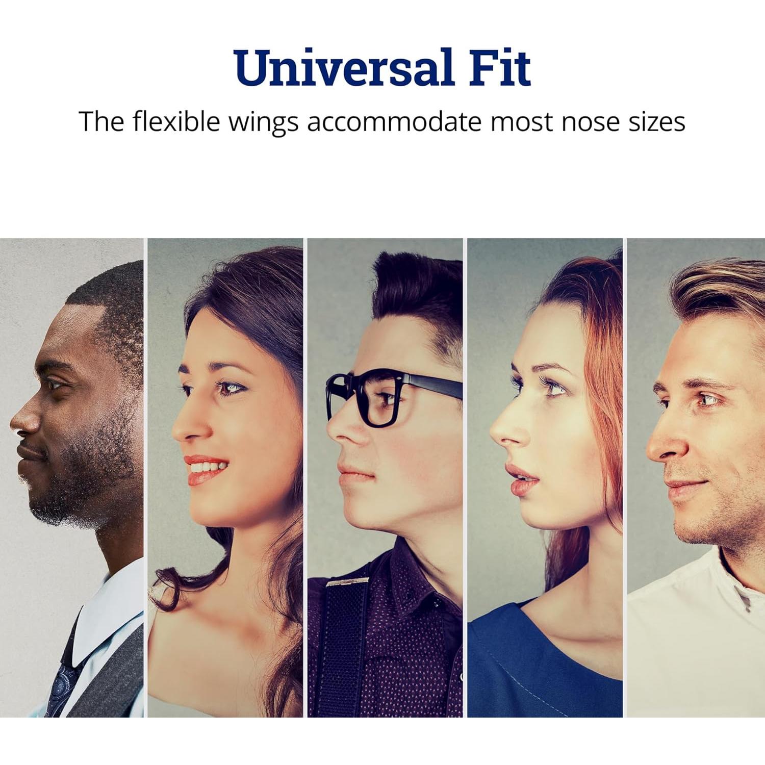 Dilatador Nasal Antisnoring ZQuiet - 2 Unidades, 30 Días