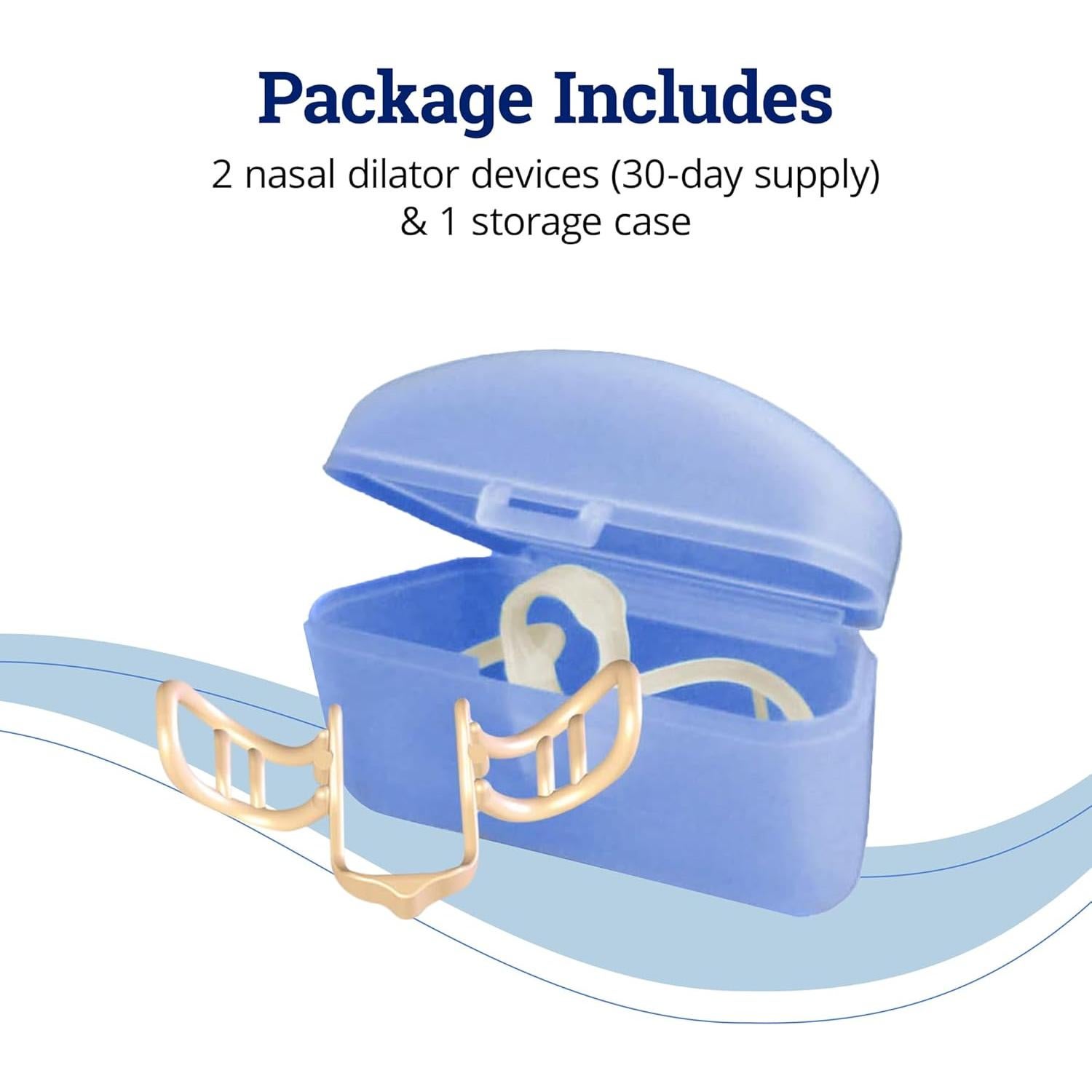 Dilatador Nasal Antisnoring ZQuiet - 2 Unidades, 30 Días