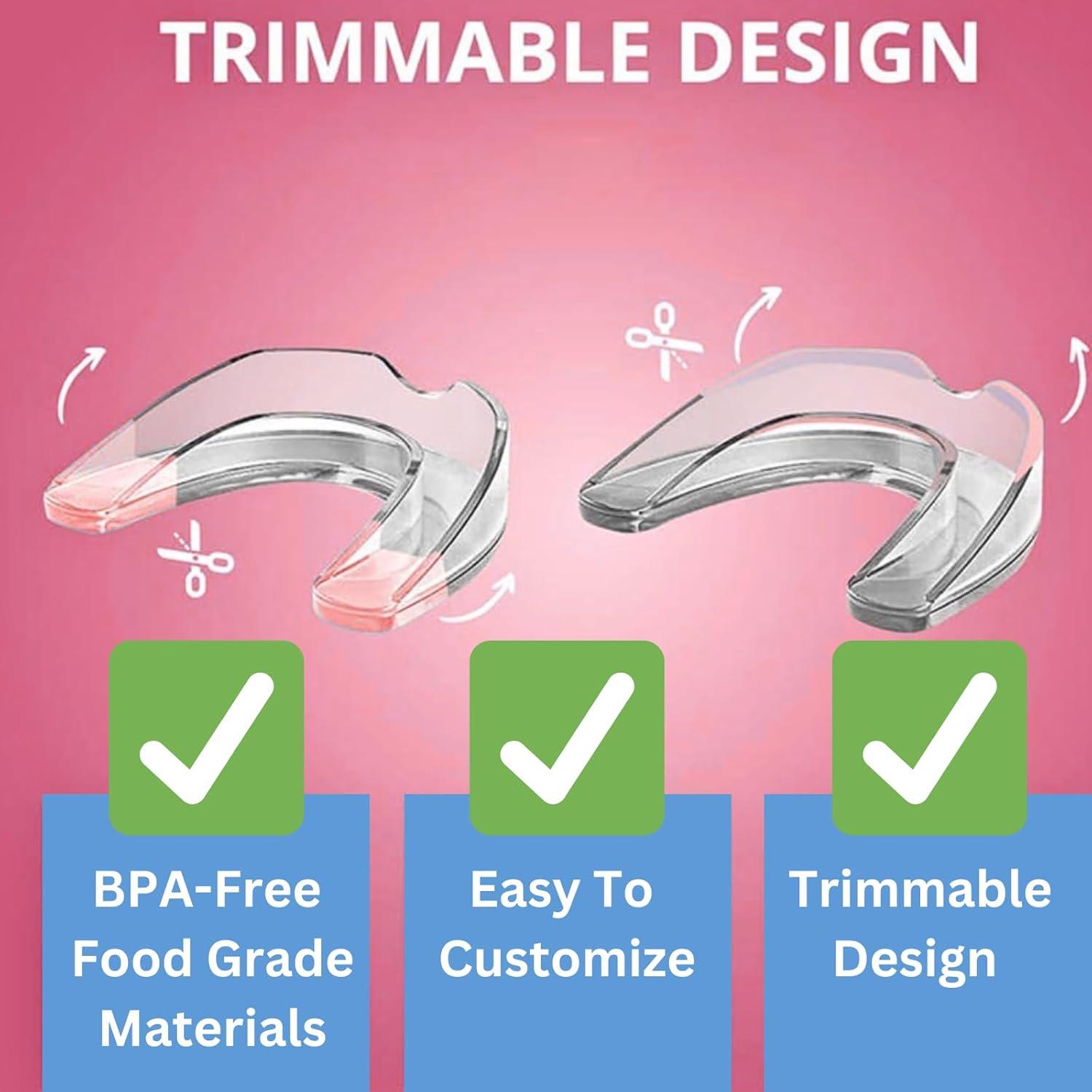 Protector Bucal Cool para Rechinar Dientes - 8 Piezas