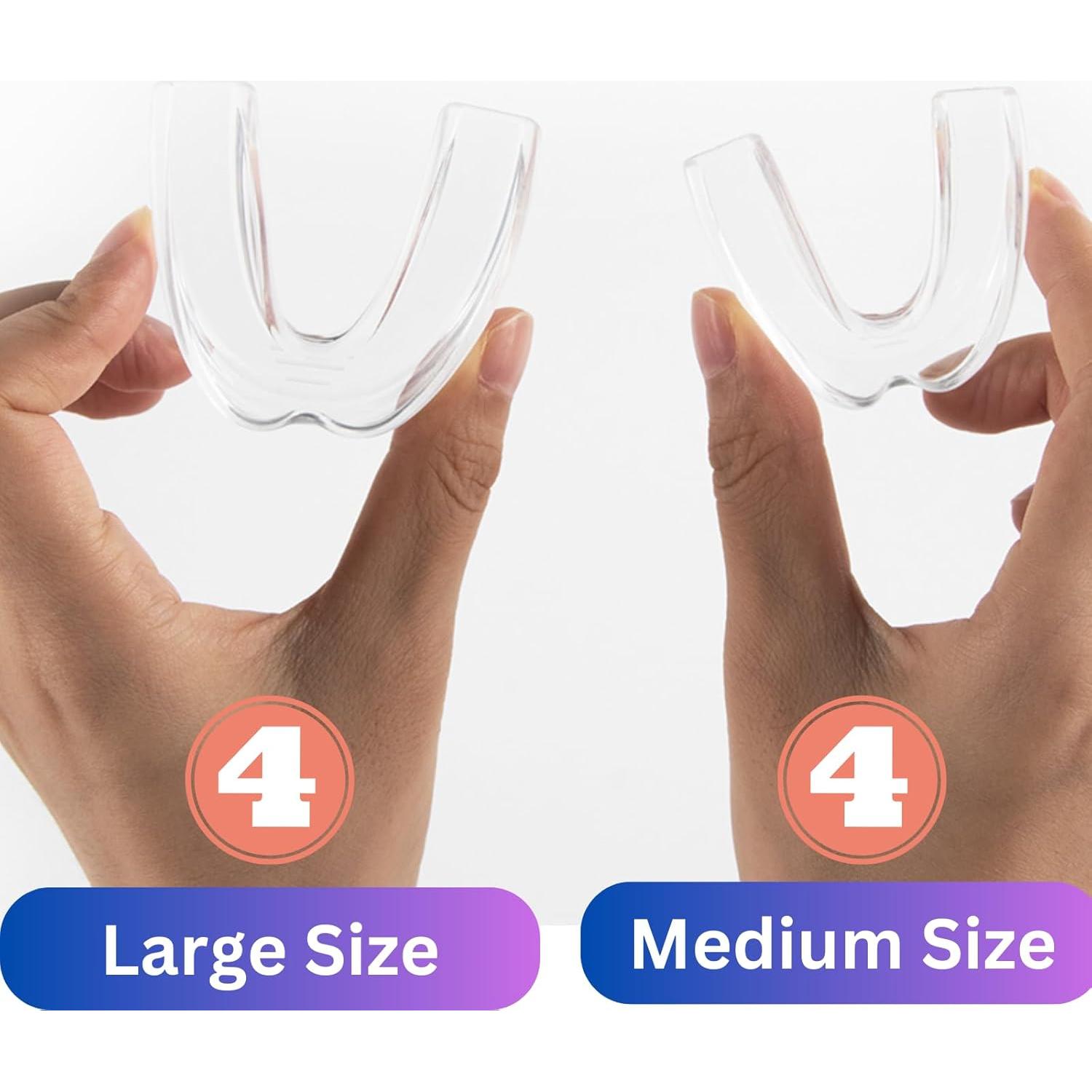 Protector Bucal Cool para Rechinar Dientes - 8 Piezas