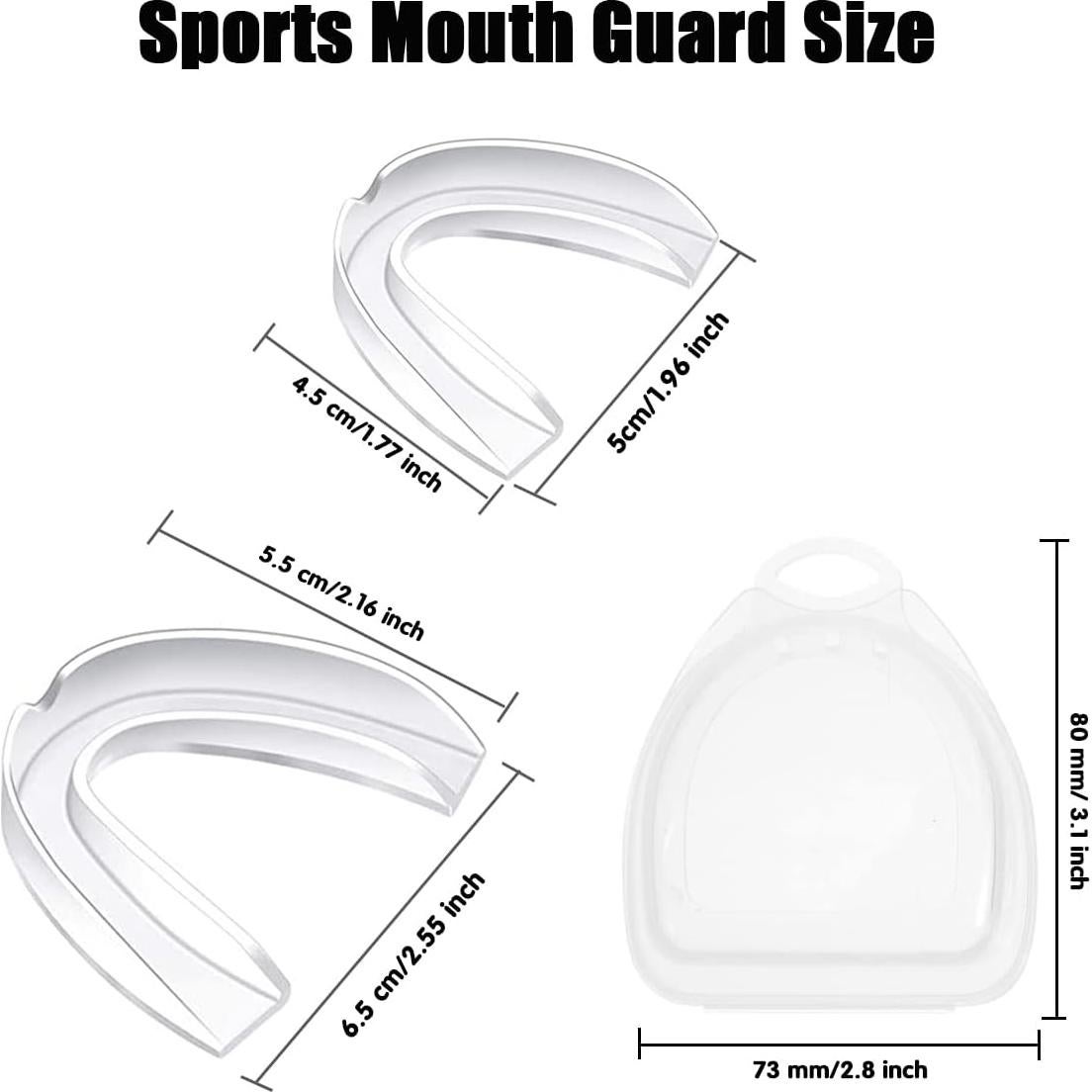 Protector Bucal Deportivo Ceonam 4 Piezas para Bruxismo