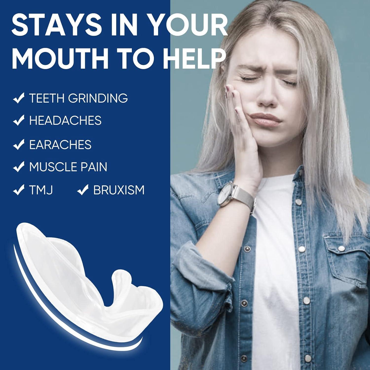 Protector Bucal Profesional PDTXCLS para Bruxismo - 4 Piezas